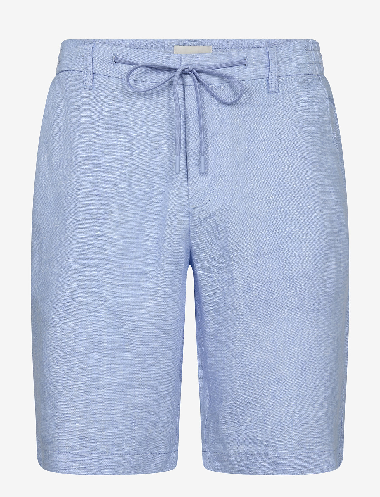 Bruun & Stengade - BS Renato Regular Fit Shorts - leinen-shorts - light blue - 1