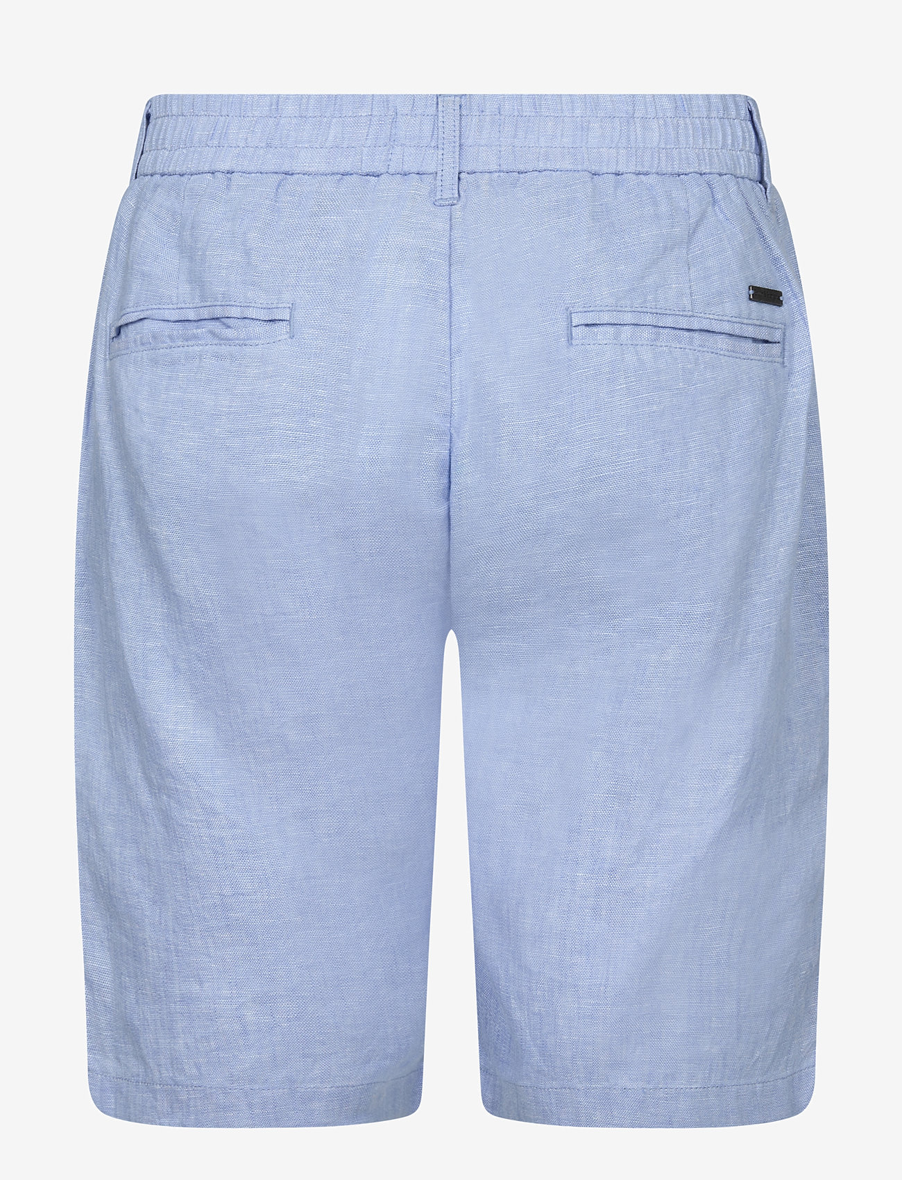 Bruun & Stengade - BS Renato Regular Fit Shorts - leinen-shorts - light blue - 2