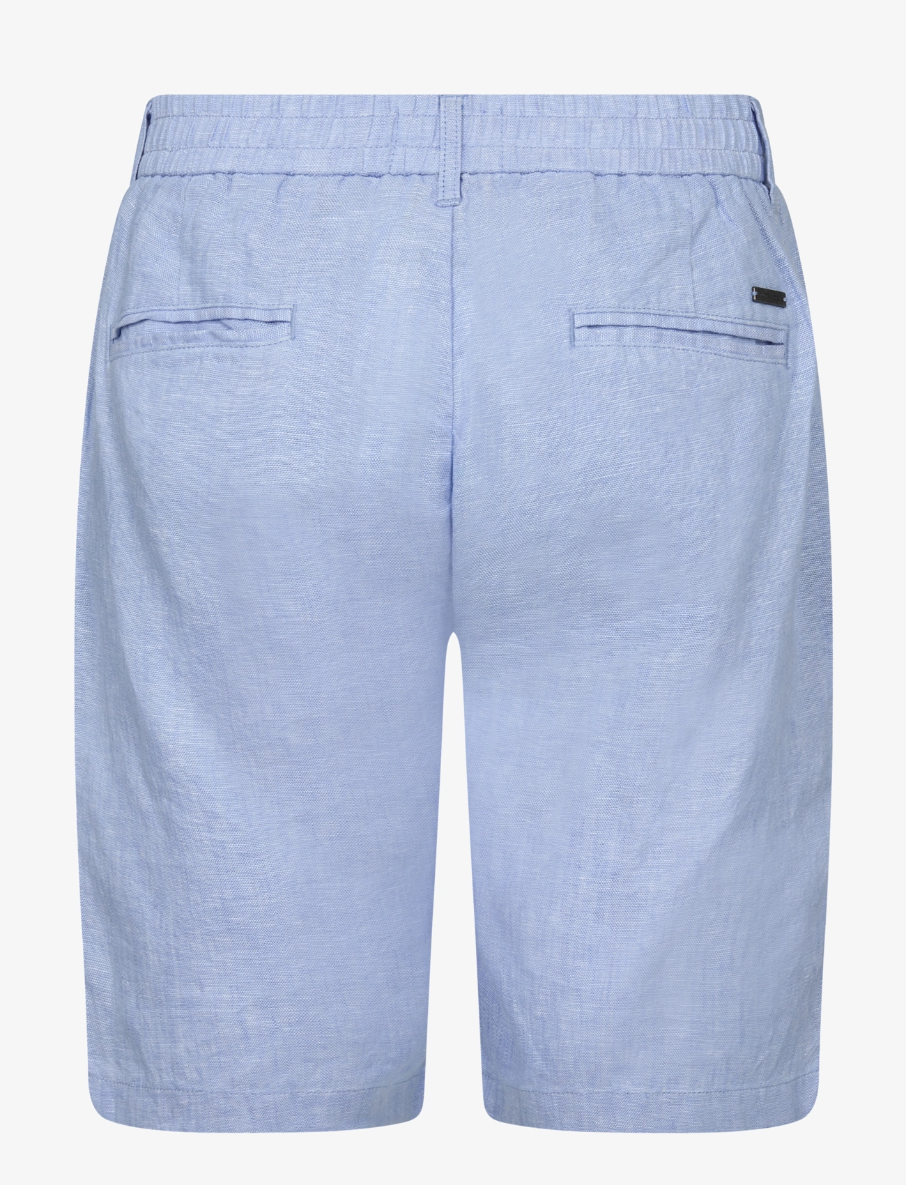 Bruun & Stengade - BS Renato Regular Fit Shorts - hørshorts - light blue - 2