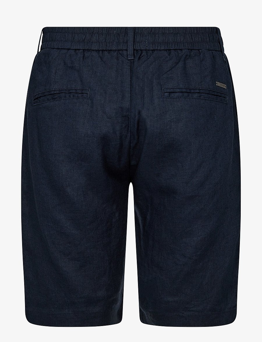 Bruun & Stengade - BS Renato Regular Fit Shorts - kollektioner - navy - 2