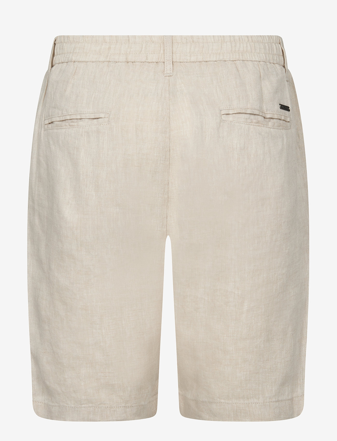 Bruun & Stengade - BS Renato Regular Fit Shorts - szorty lniane - sand - 2