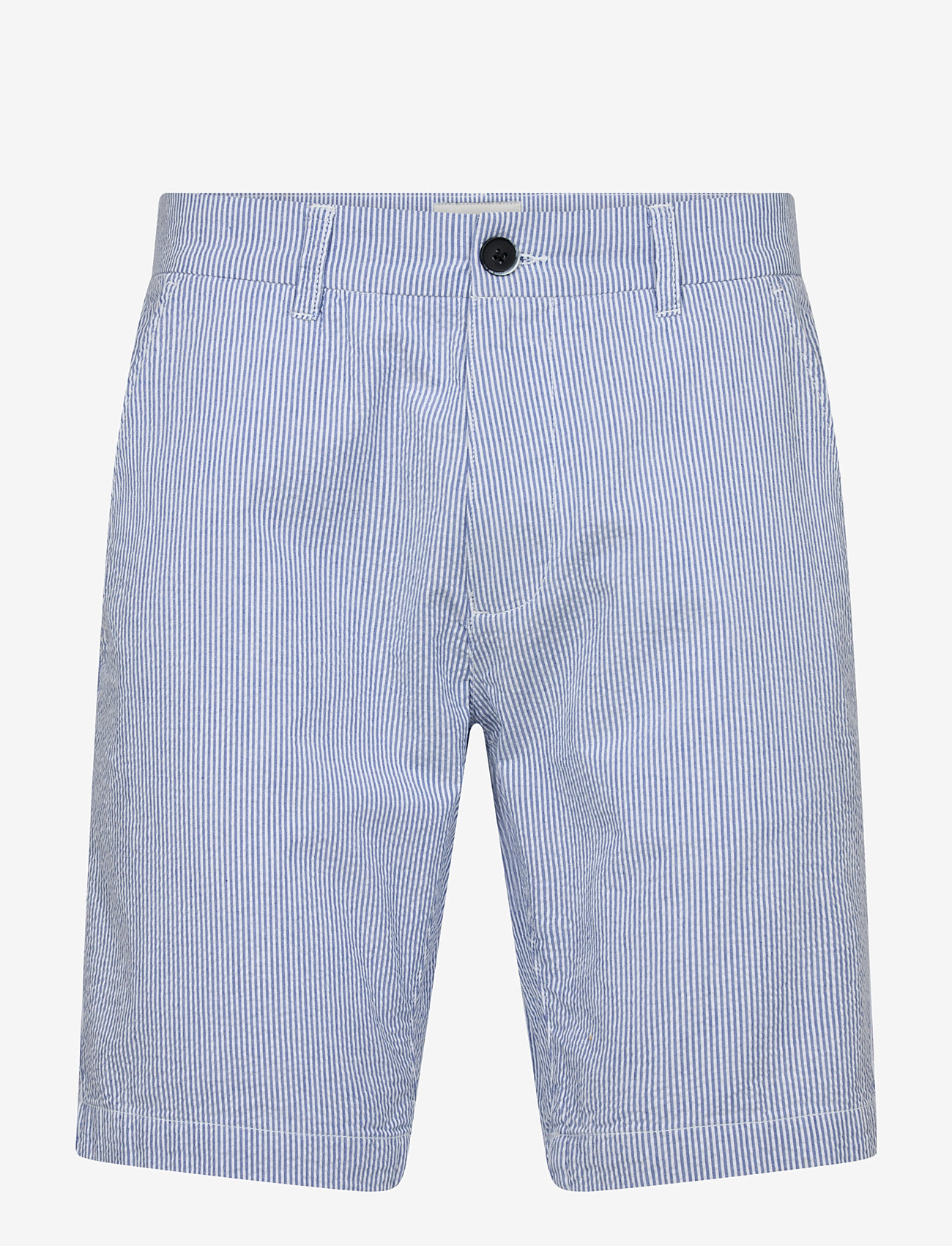 Bruun & Stengade - BS Ferit Regular Fit Shorts - chinos shorts - blue/white - 1