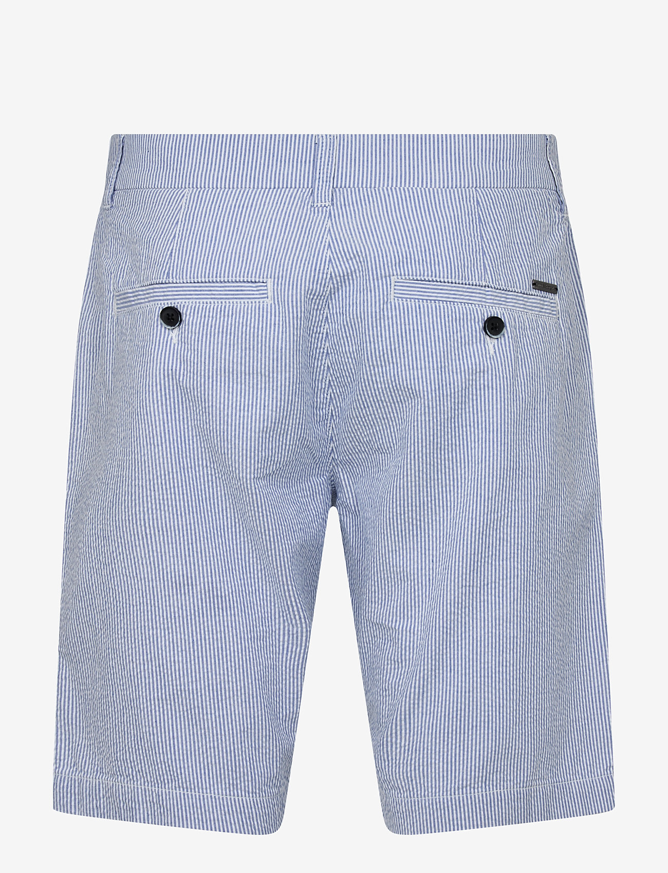 Bruun & Stengade - BS Ferit Regular Fit Shorts - chinos shorts - blue/white - 2