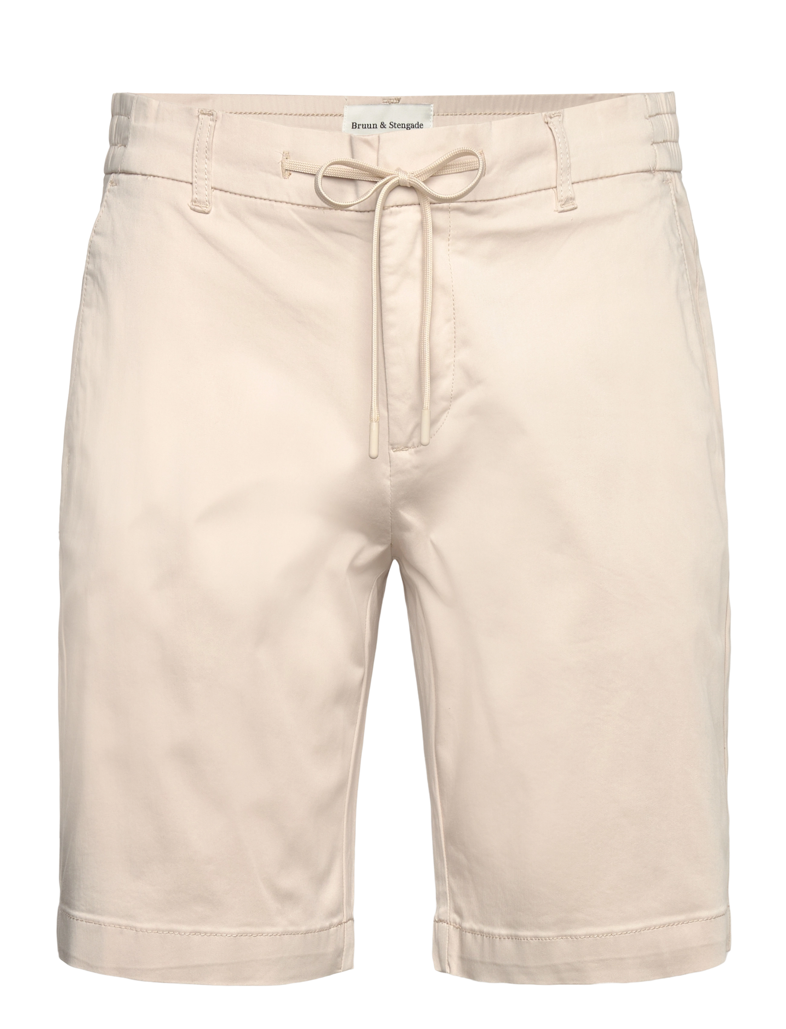 BRUUN & STENGADE Bs Akio Regular Fit Shorts Cream - 33 - Herren