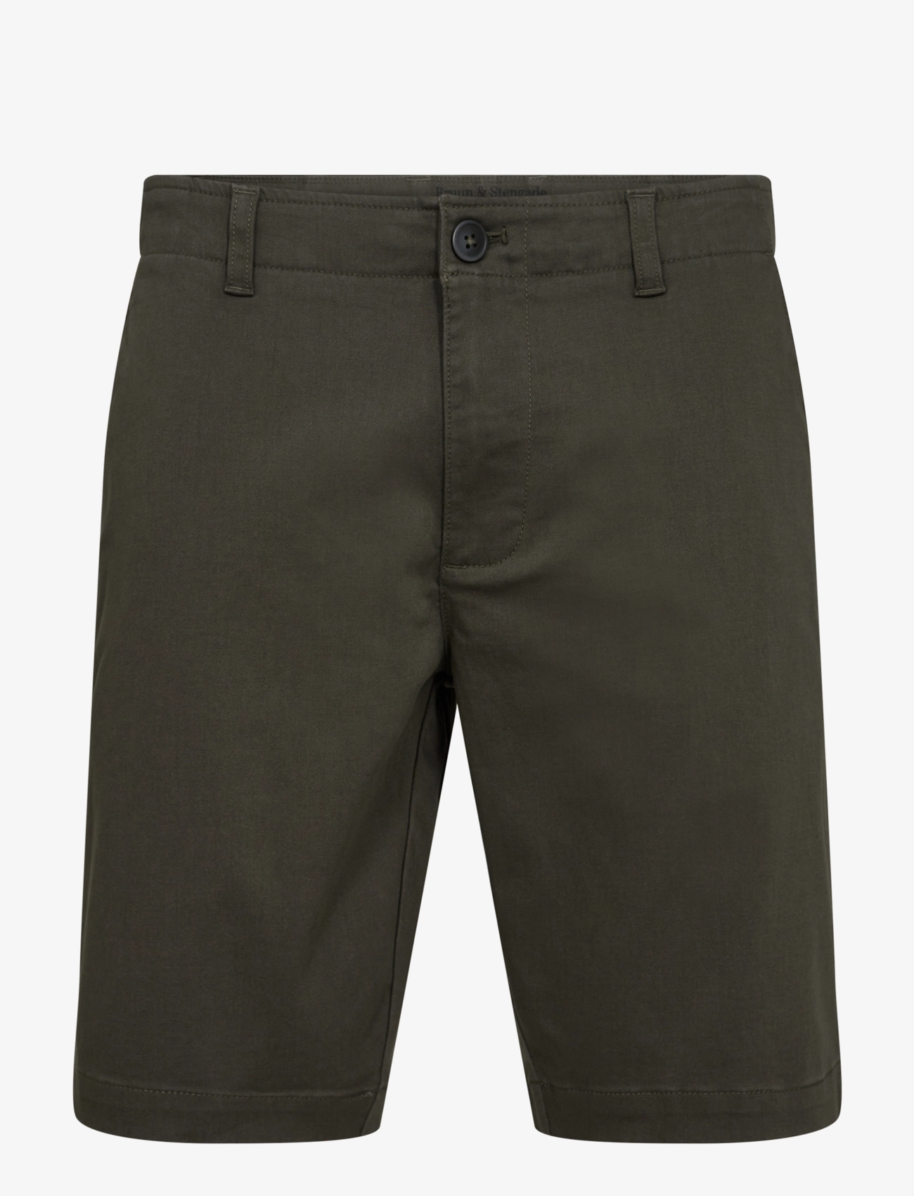 Bruun & Stengade BS Gerhard Regular Fit Shorts - Klær - ARMY / khaki/green