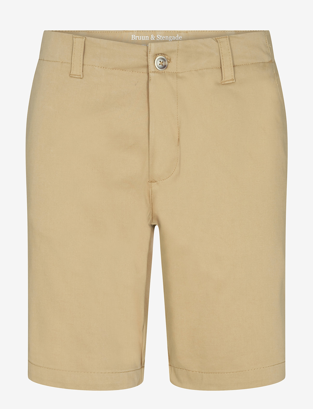 Bruun & Stengade - BS Gerhard Regular Fit Shorts - chinos shorts - beige - 2