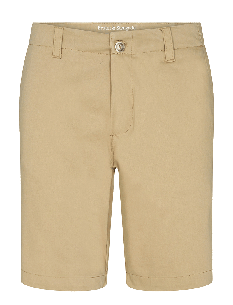 Bruun & Stengade - BS Gerhard Regular Fit Shorts - chinos shorts - beige - 2
