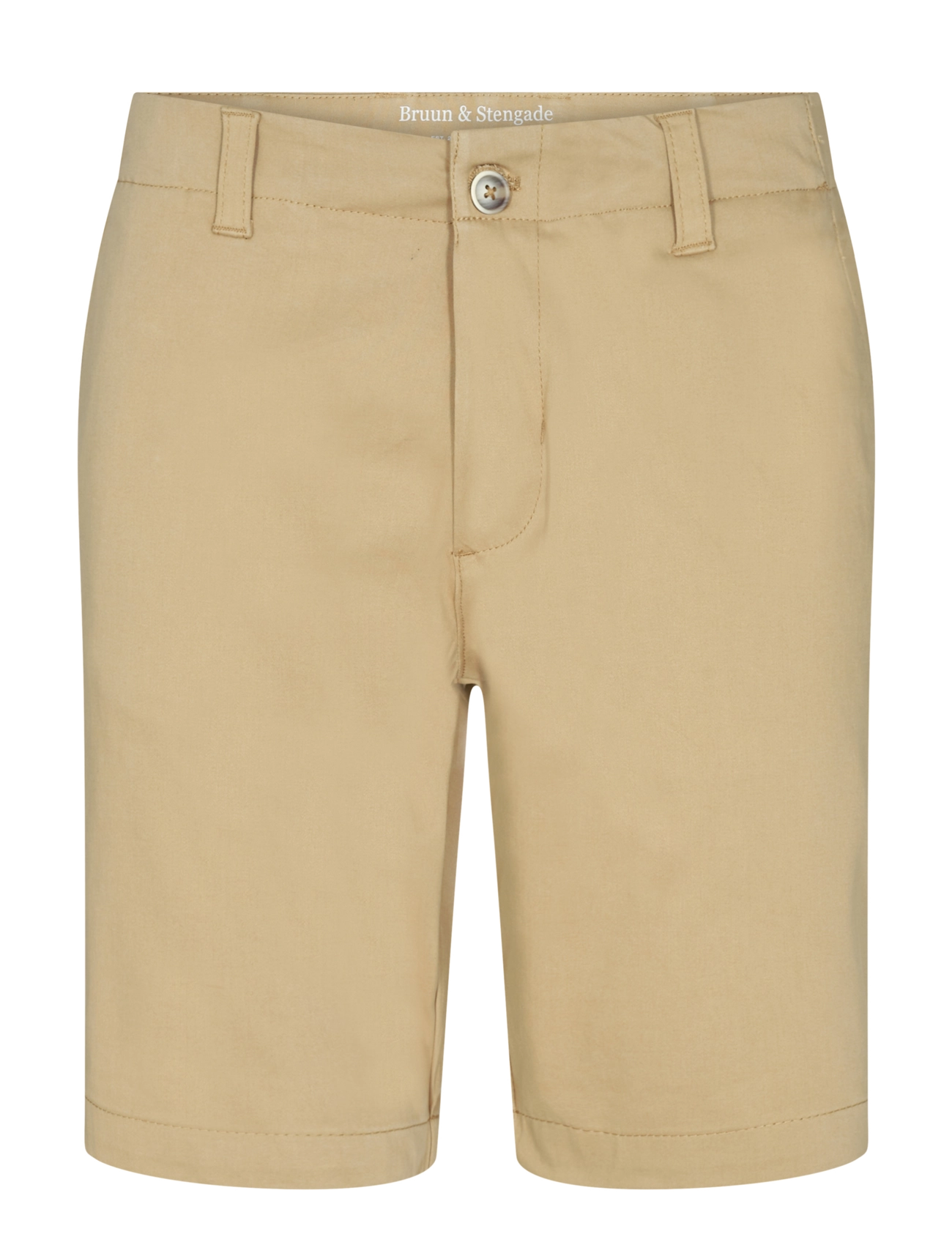 Bruun & Stengade - BS Gerhard Regular Fit Shorts - chinos shorts - beige - 2