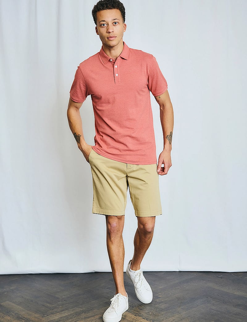 Bruun & Stengade - BS Gerhard Regular Fit Shorts - chinos shorts - beige - 4