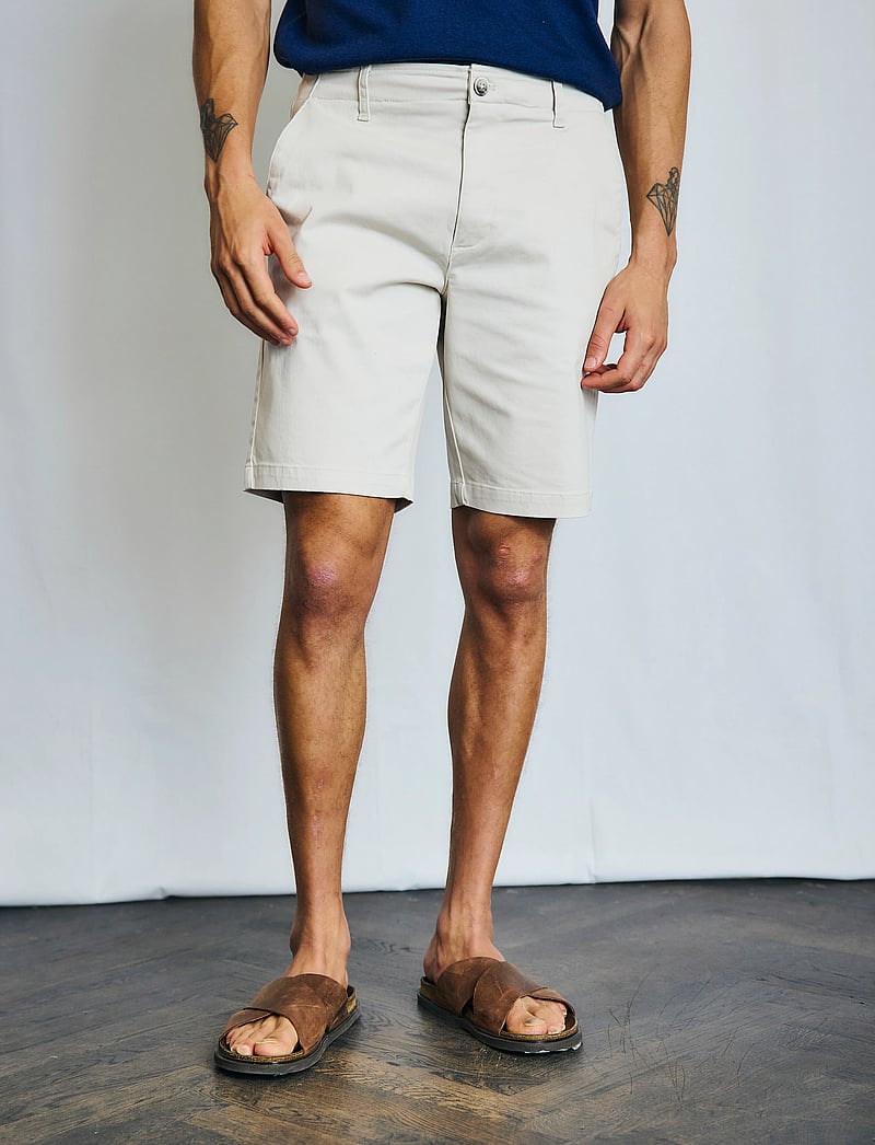 Bruun & Stengade - BS Gerhard Regular Fit Shorts - chinos shorts - kit - 0