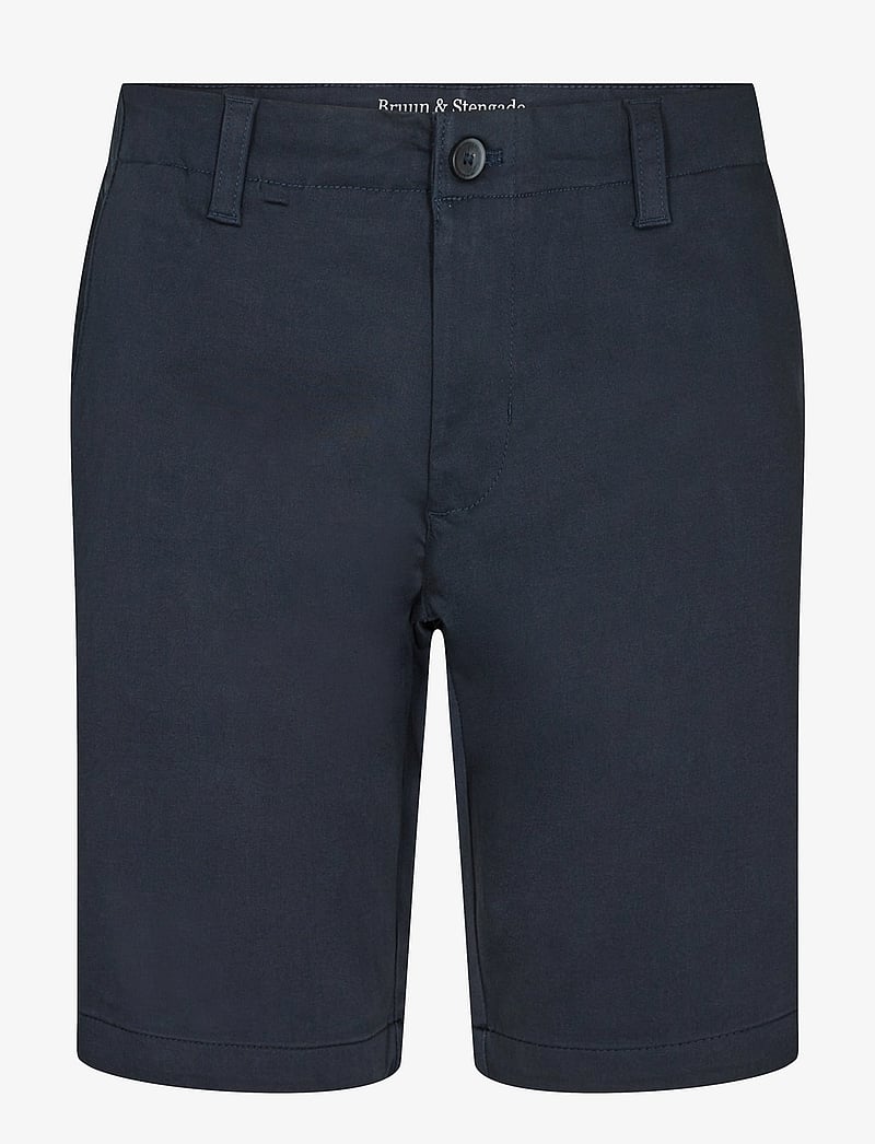 Bruun & Stengade - BS Gerhard Regular Fit Shorts - chinos shorts - navy - 1