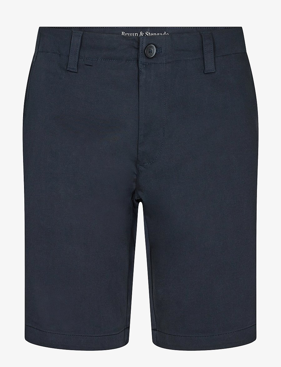 Bruun & Stengade - BS Gerhard Regular Fit Shorts - chinos shorts - navy - 1