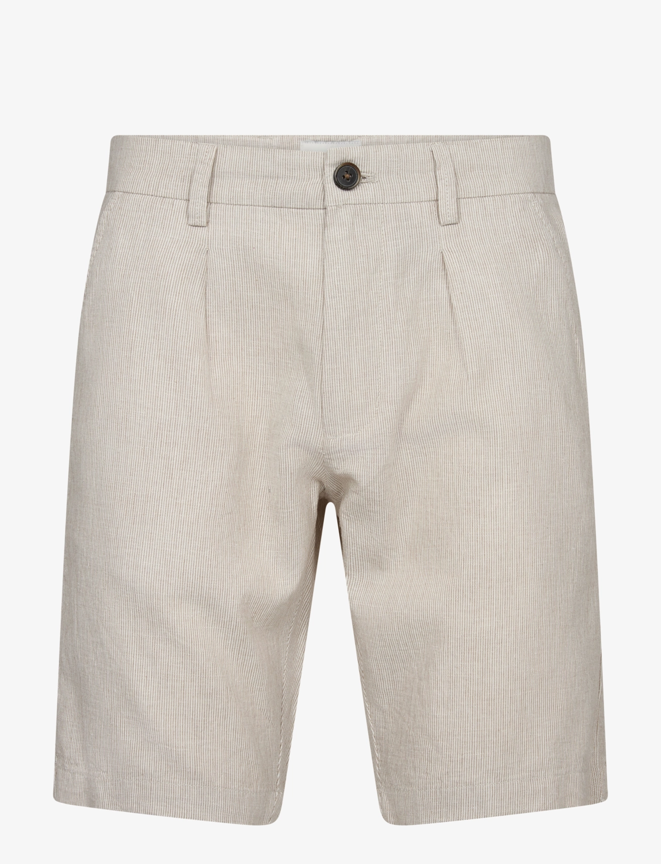 BRUUN & STENGADE Bs Apollon Regular Fit Shorts Cream - 29 - Herren