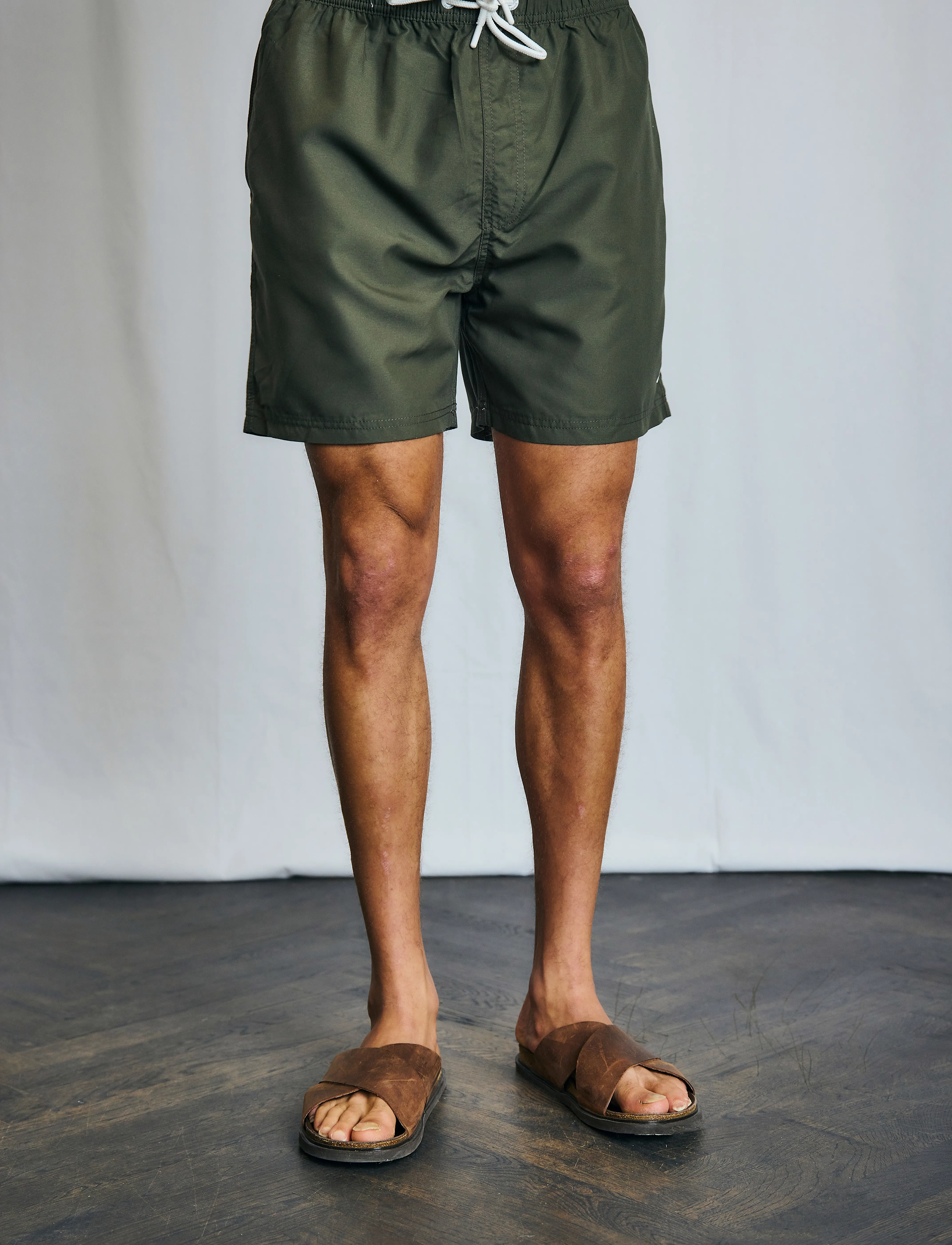 Bruun & Stengade - BS Havana Regular Fit Swim Shorts - army - 3