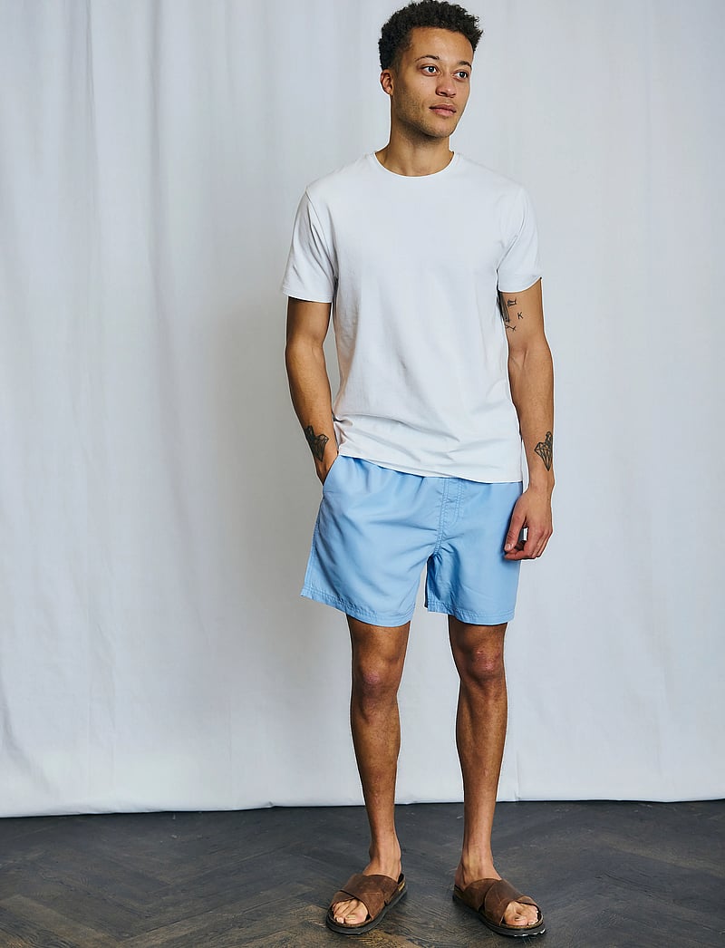 Bruun & Stengade - BS Havana Regular Fit Swim Shorts - light blue - 4