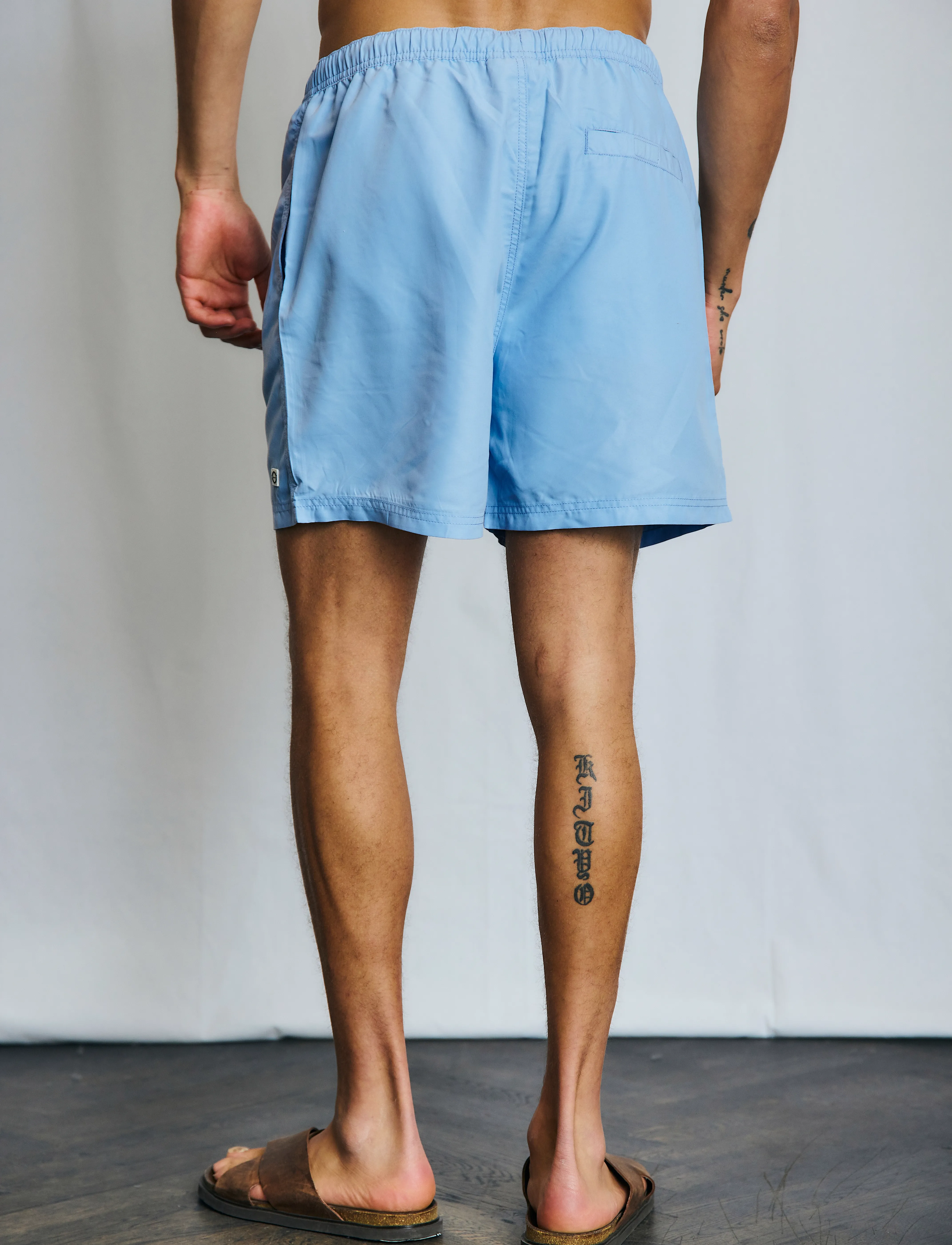 Bruun & Stengade - BS Havana Regular Fit Swim Shorts - light blue - 5