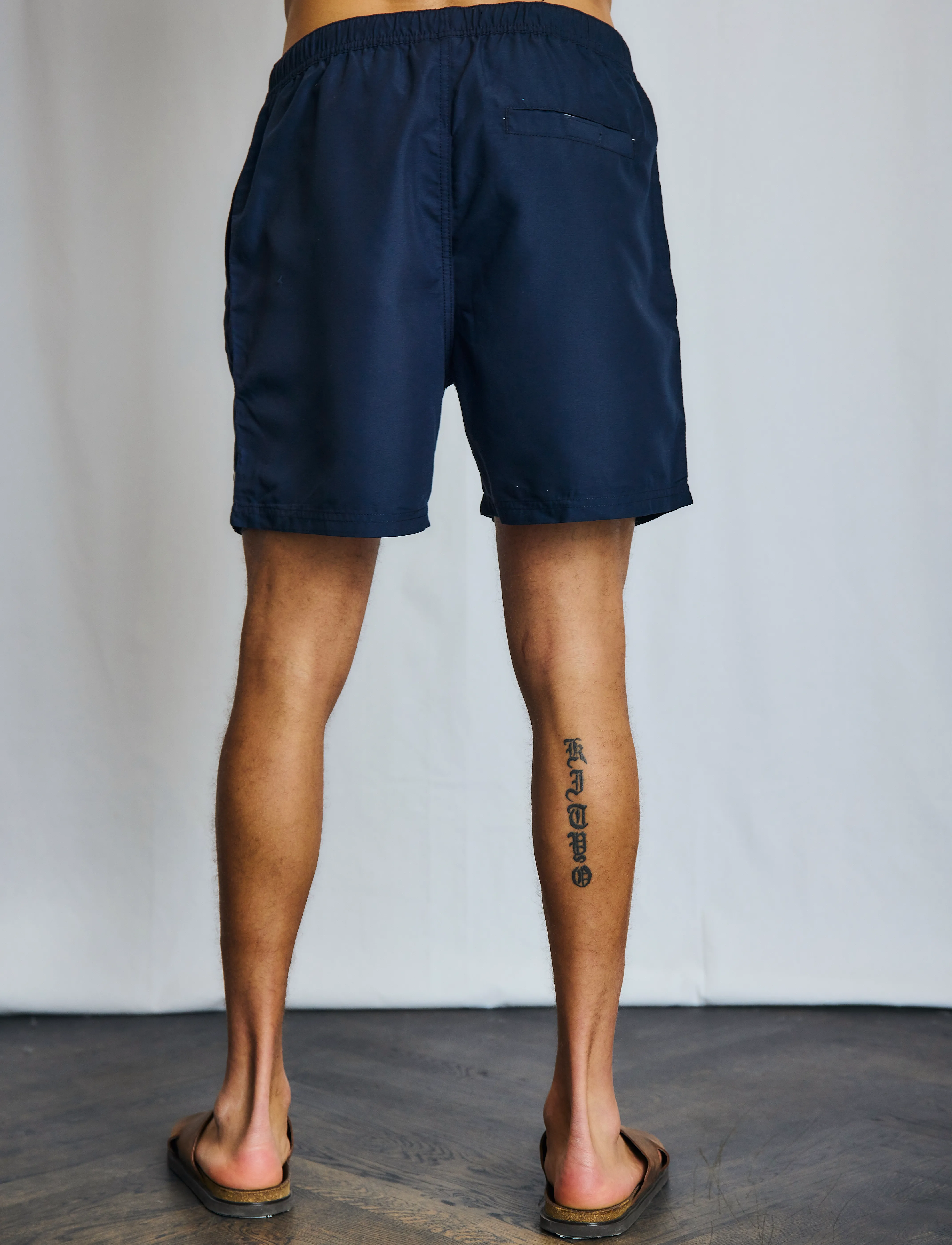 Bruun & Stengade - BS Havana Regular Fit Swim Shorts - navy - 4
