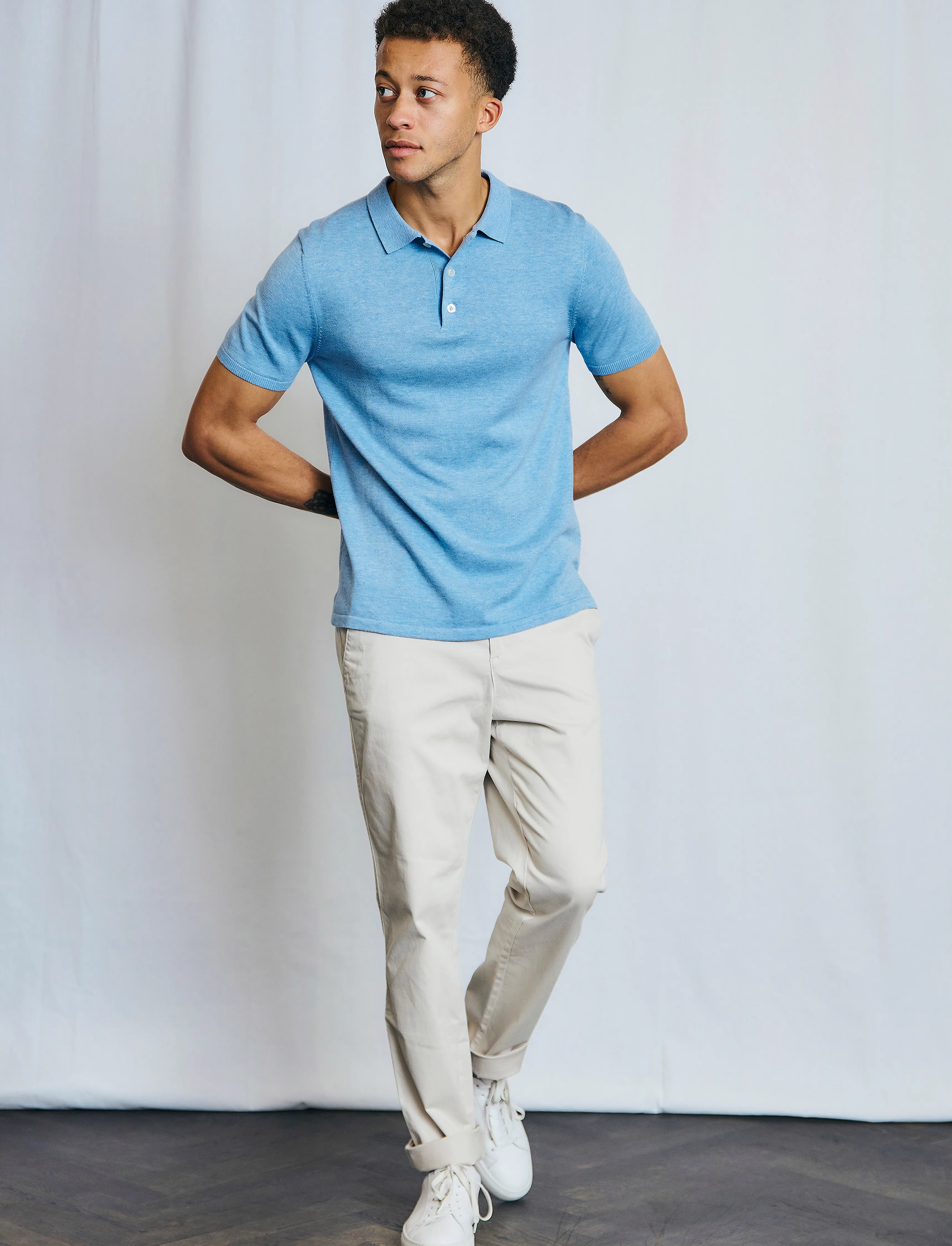 Bruun & Stengade - BS Olav Regular Fit Chinos - chinos - kit - 3