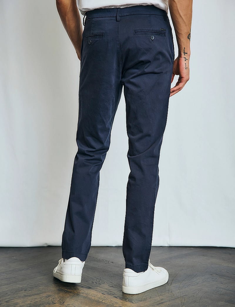 Bruun & Stengade - BS Olav Regular Fit Chinos - chino püksid - navy - 5