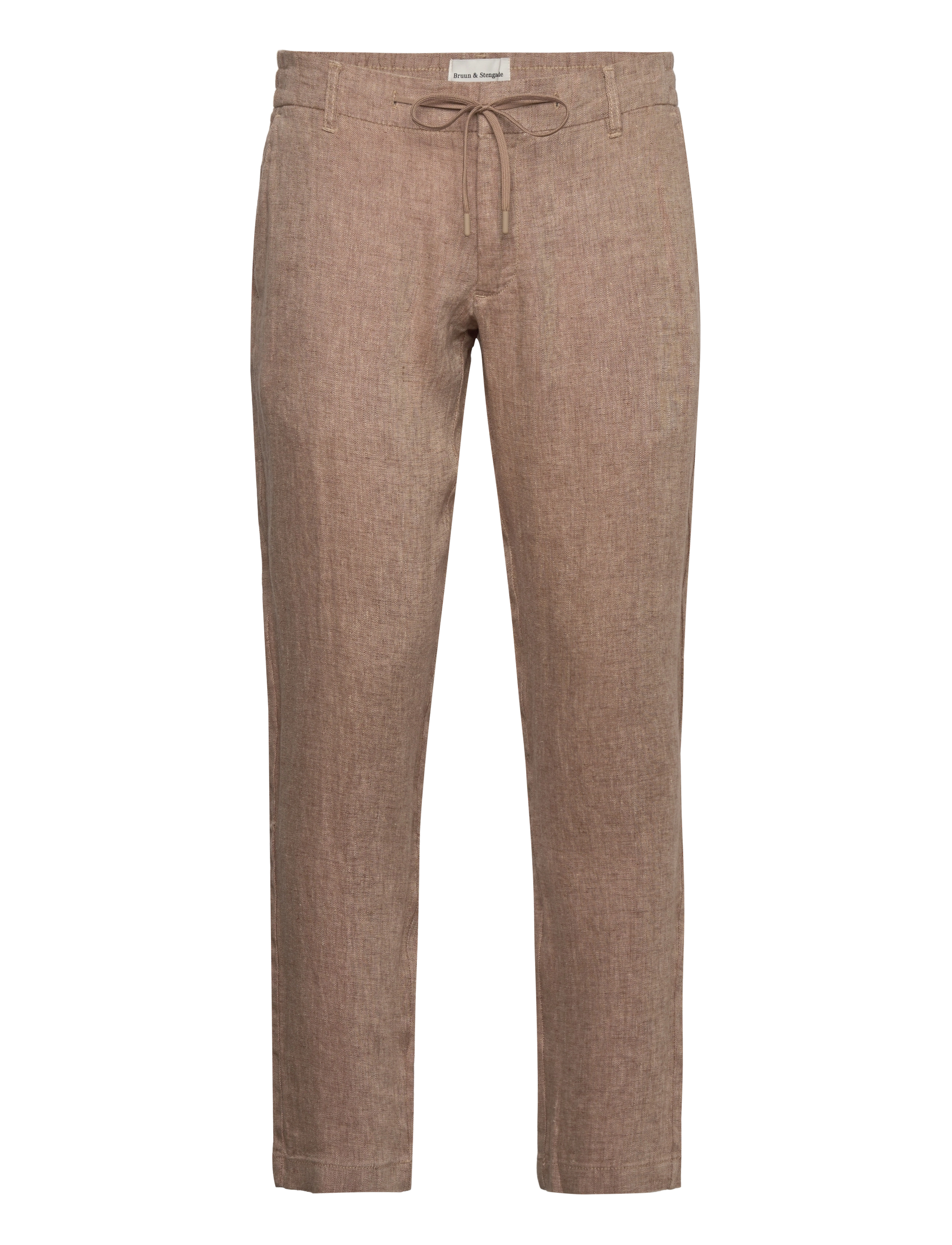 Bruun & Stengade BS Ervis Regular Fit Chinos - Bruun & Stengade - BROWN / beige
