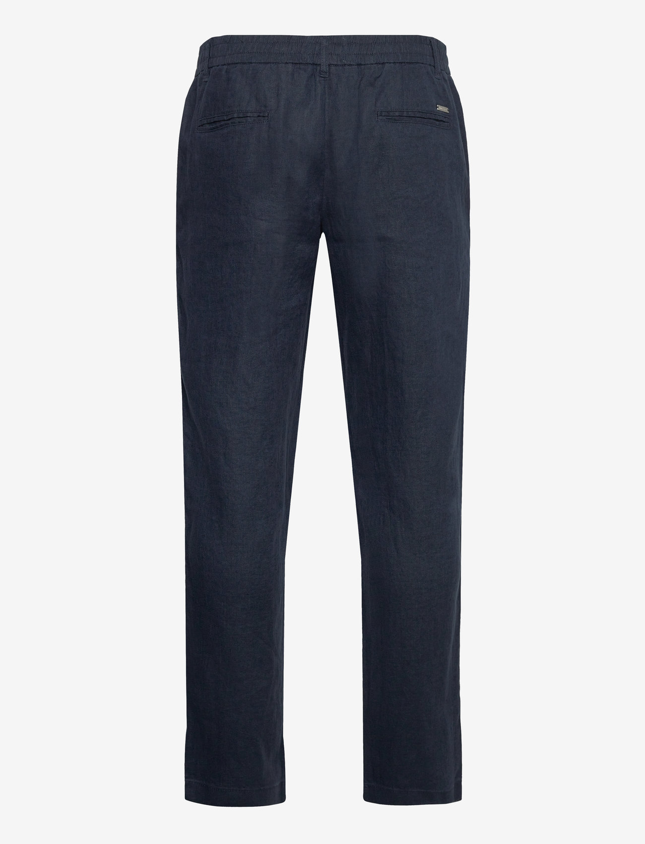 Bruun & Stengade - BS Ervis Regular Fit Chinos - linen trousers - navy - 2