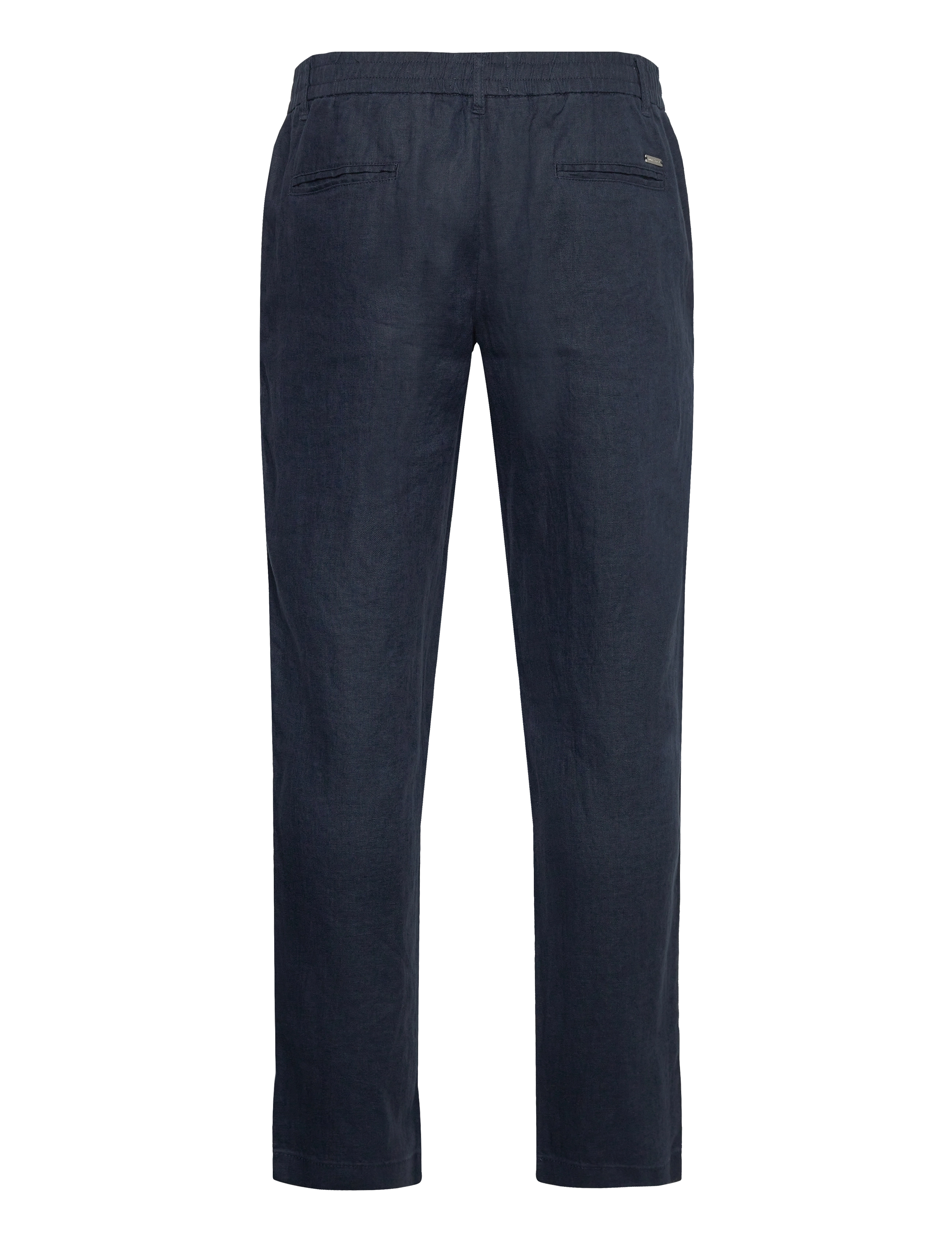 Bruun & Stengade - BS Ervis Regular Fit Chinos - hørbukser - navy - 2