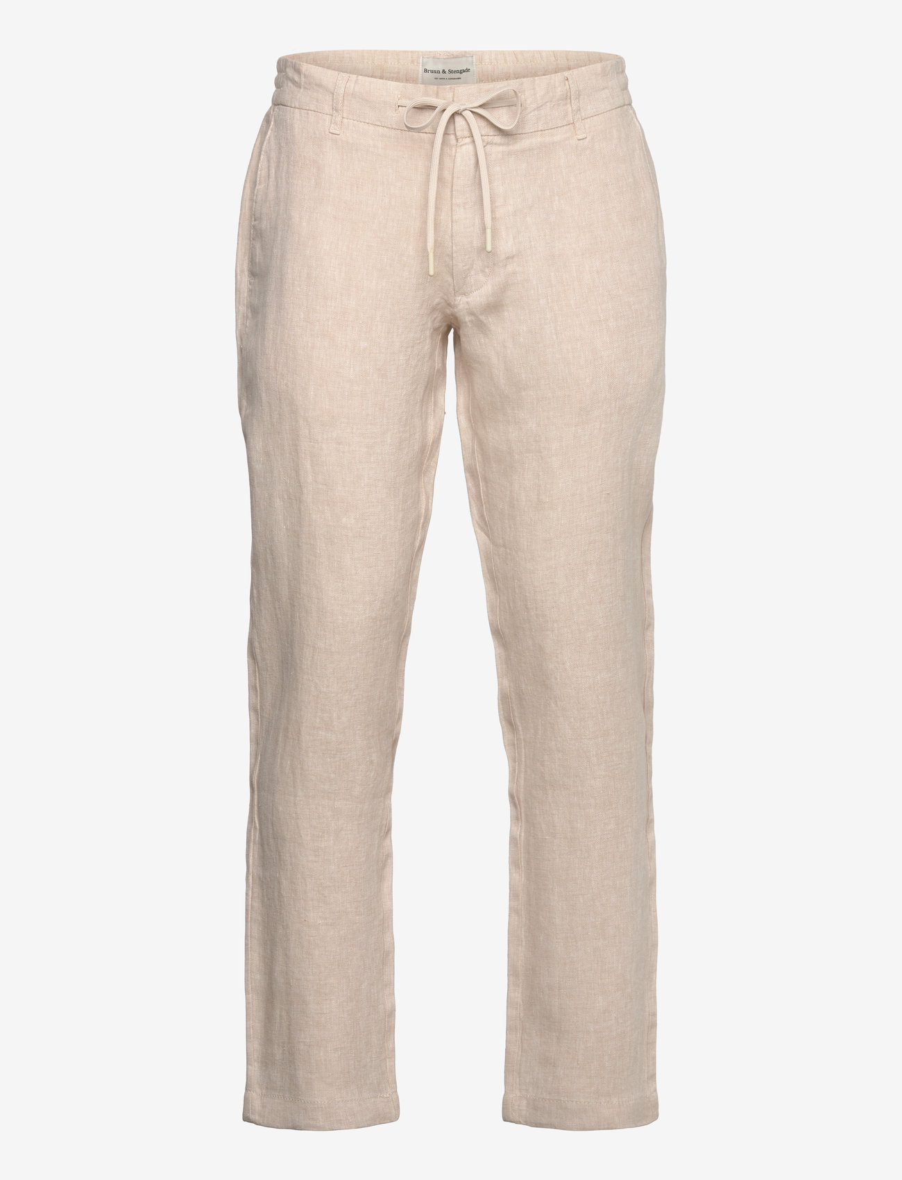 Bruun & Stengade - BS Ervis Regular Fit Chinos - herbstliche kleidung - sand - 0