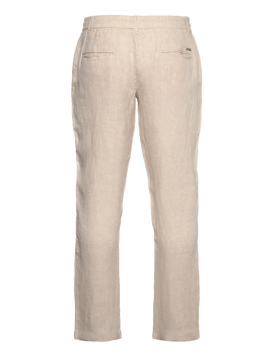 Bruun & Stengade - BS Ervis Regular Fit Chinos - leinenhosen - sand - 2