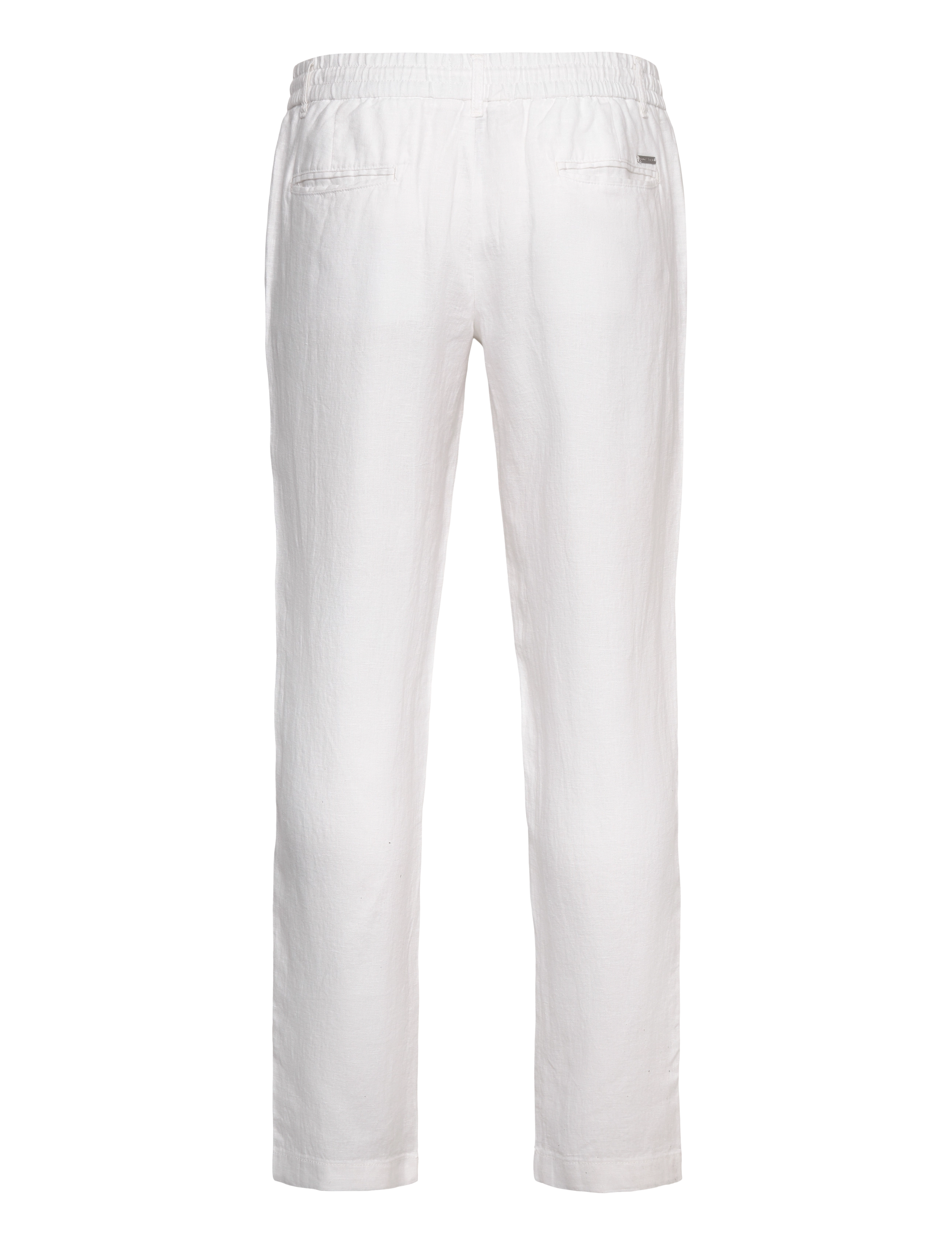 Bruun & Stengade - BS Ervis Regular Fit Chinos - hørbukser - white - 1