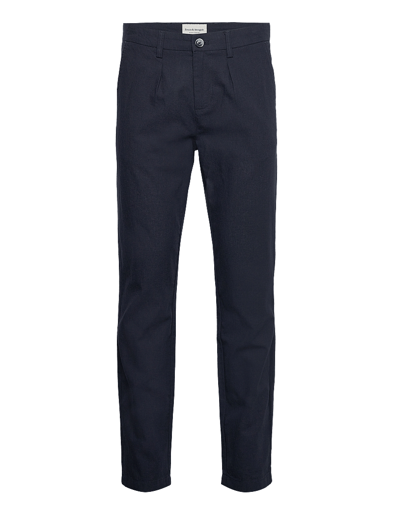 Bruun & Stengade - BS Ikaros Slim Fit Chinos - navy - 0