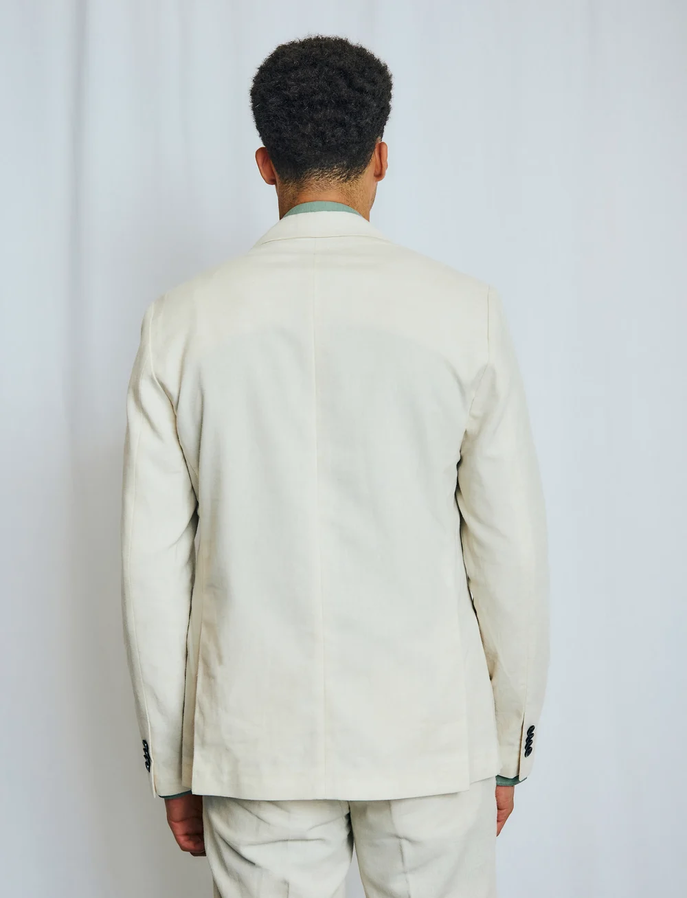 Bruun & Stengade - BS Pollino Classic Fit Blazer - einreiher - beige - 4