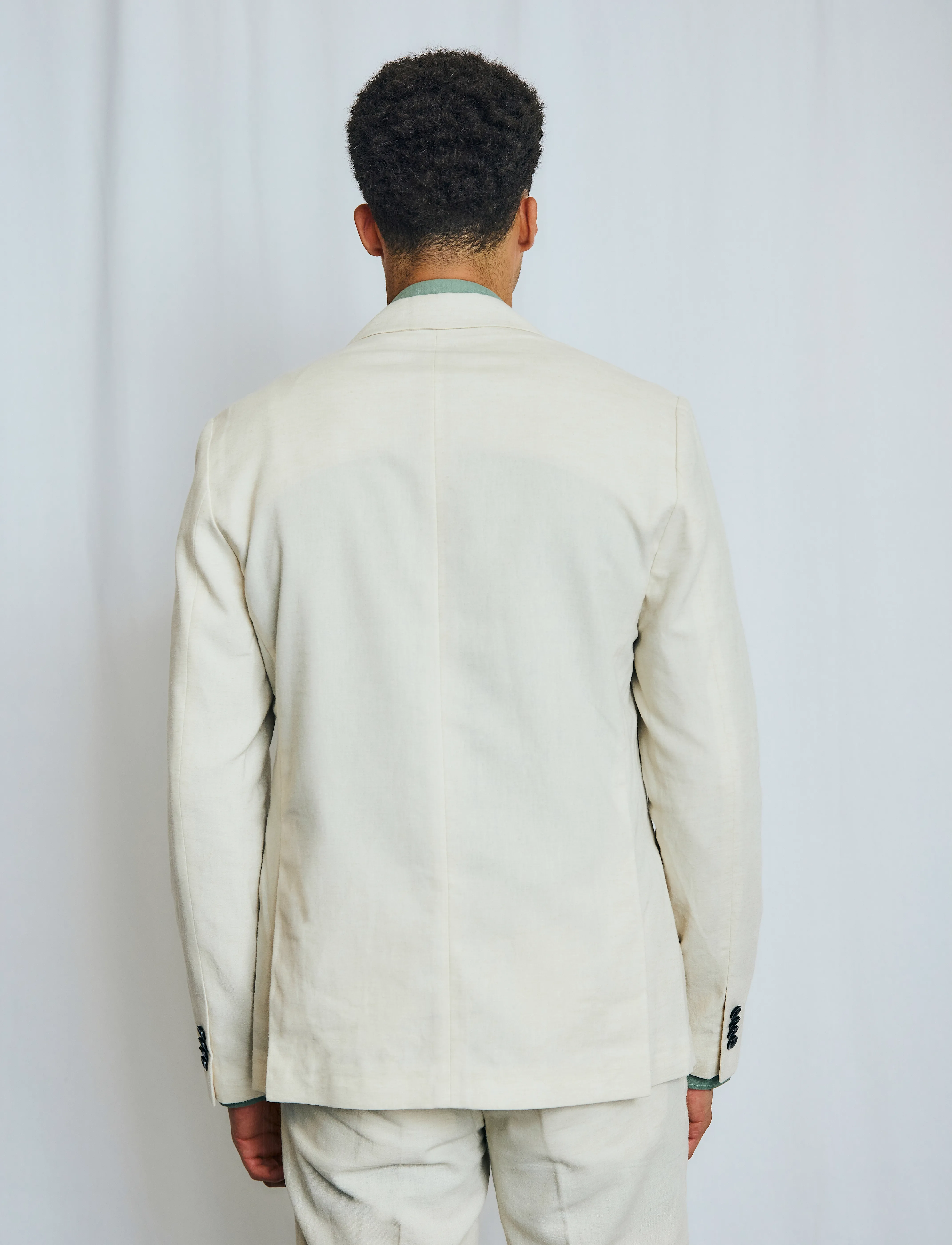 Bruun & Stengade - BS Pollino Classic Fit Blazer - beige - 4