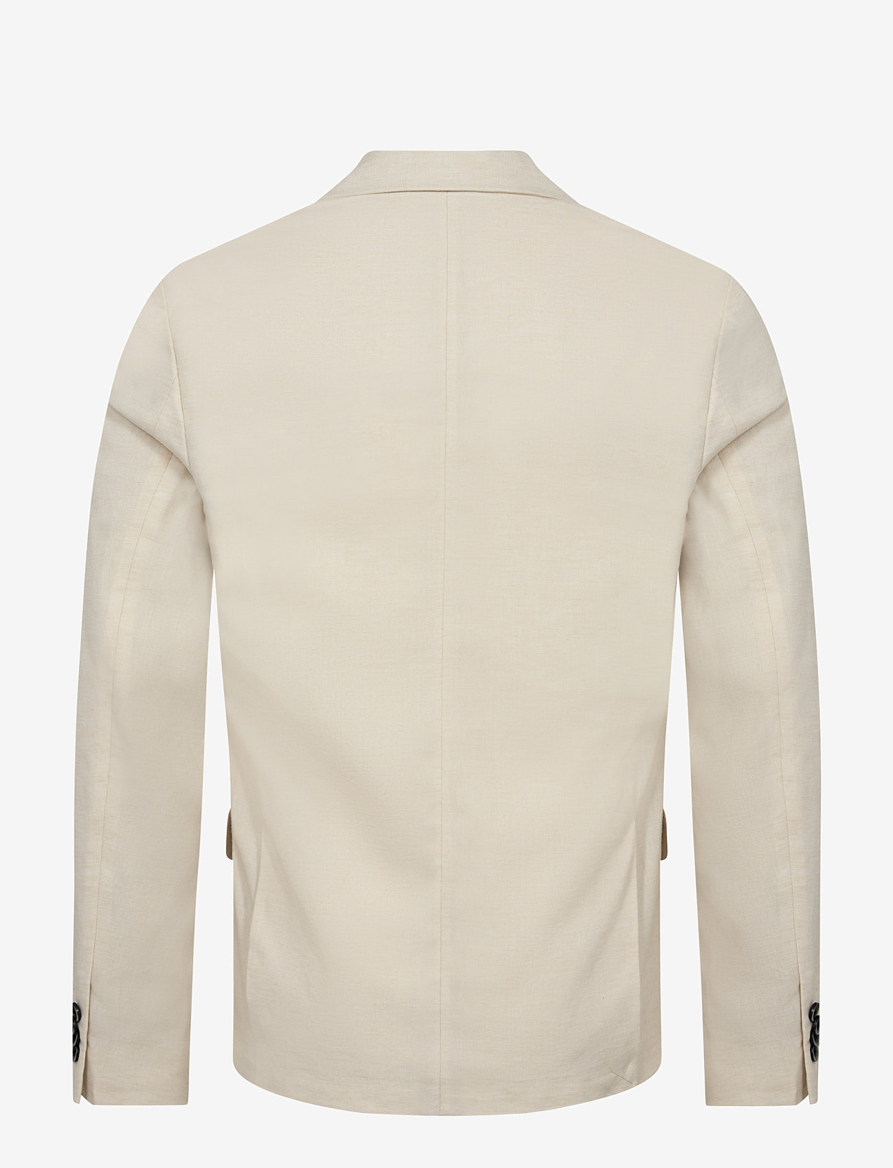 Bruun & Stengade - BS Pollino Classic Fit Blazer - single breasted blazers - beige - 2