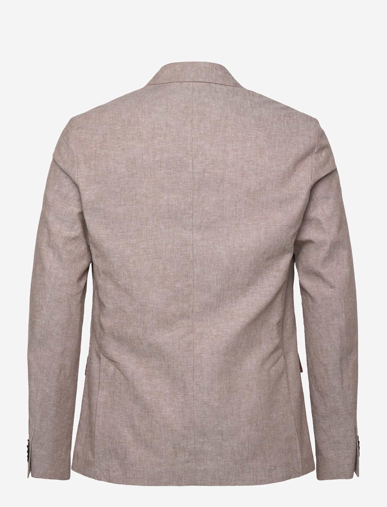 Bruun & Stengade - BS Pollino Classic Fit Blazer - single breasted blazers - brown - 1