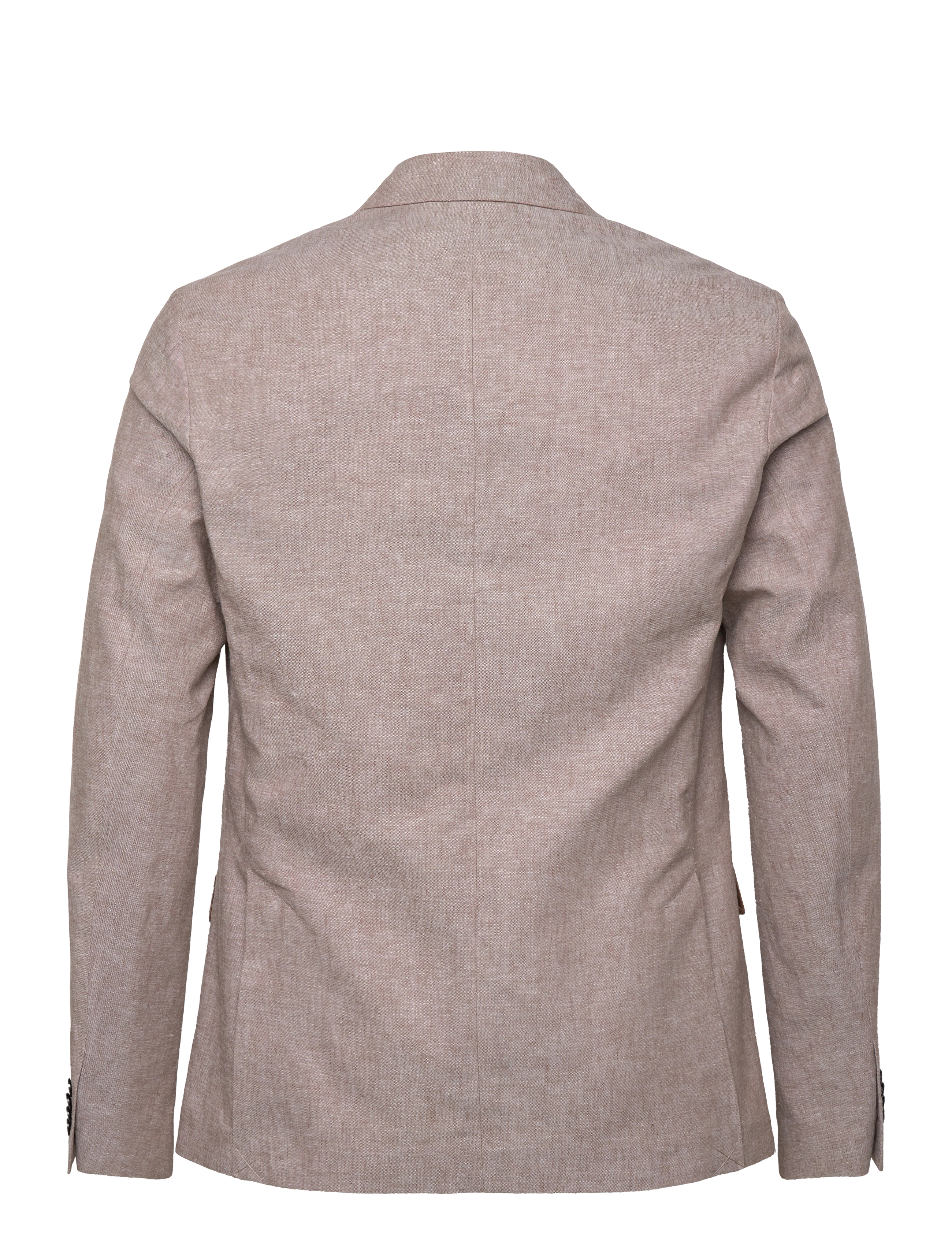 Bruun & Stengade - BS Pollino Classic Fit Blazer - single breasted blazers - brown - 1