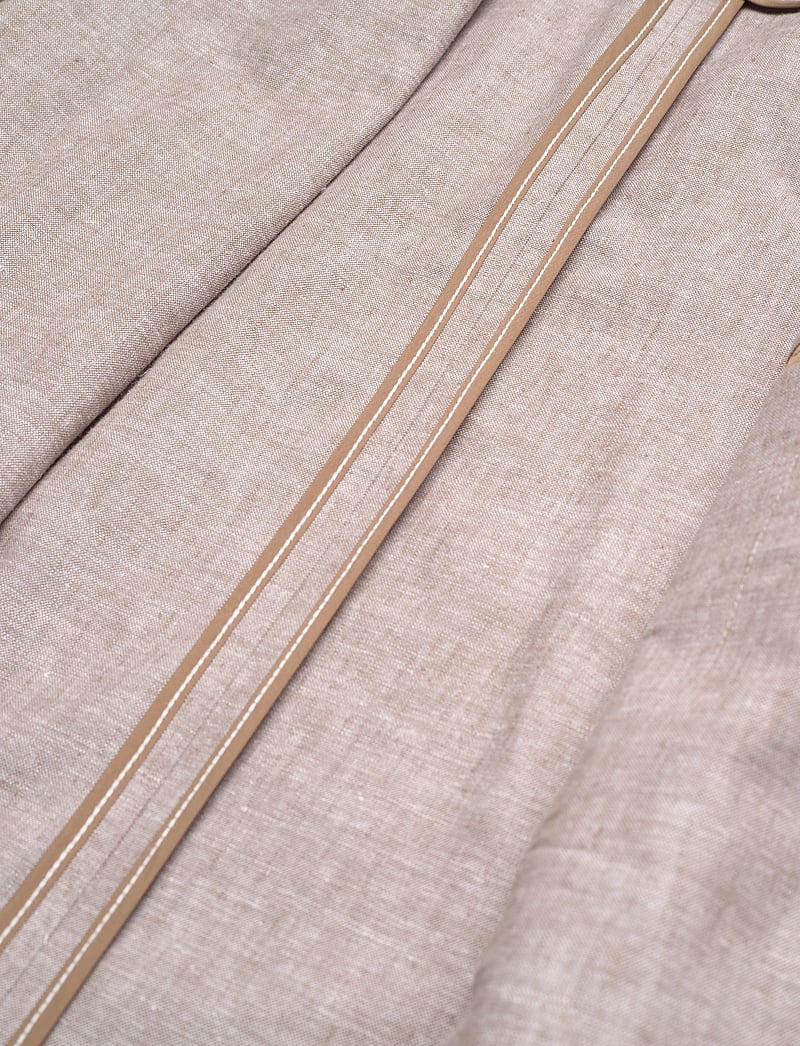 Bruun & Stengade - BS Pollino Classic Fit Blazer - single breasted blazers - brown - 4