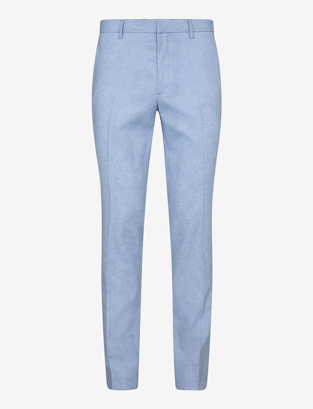 Bruun & Stengade - BS Pollino Classic Fit Suit Pants - linased ülikonnapüksid - light blue - 1