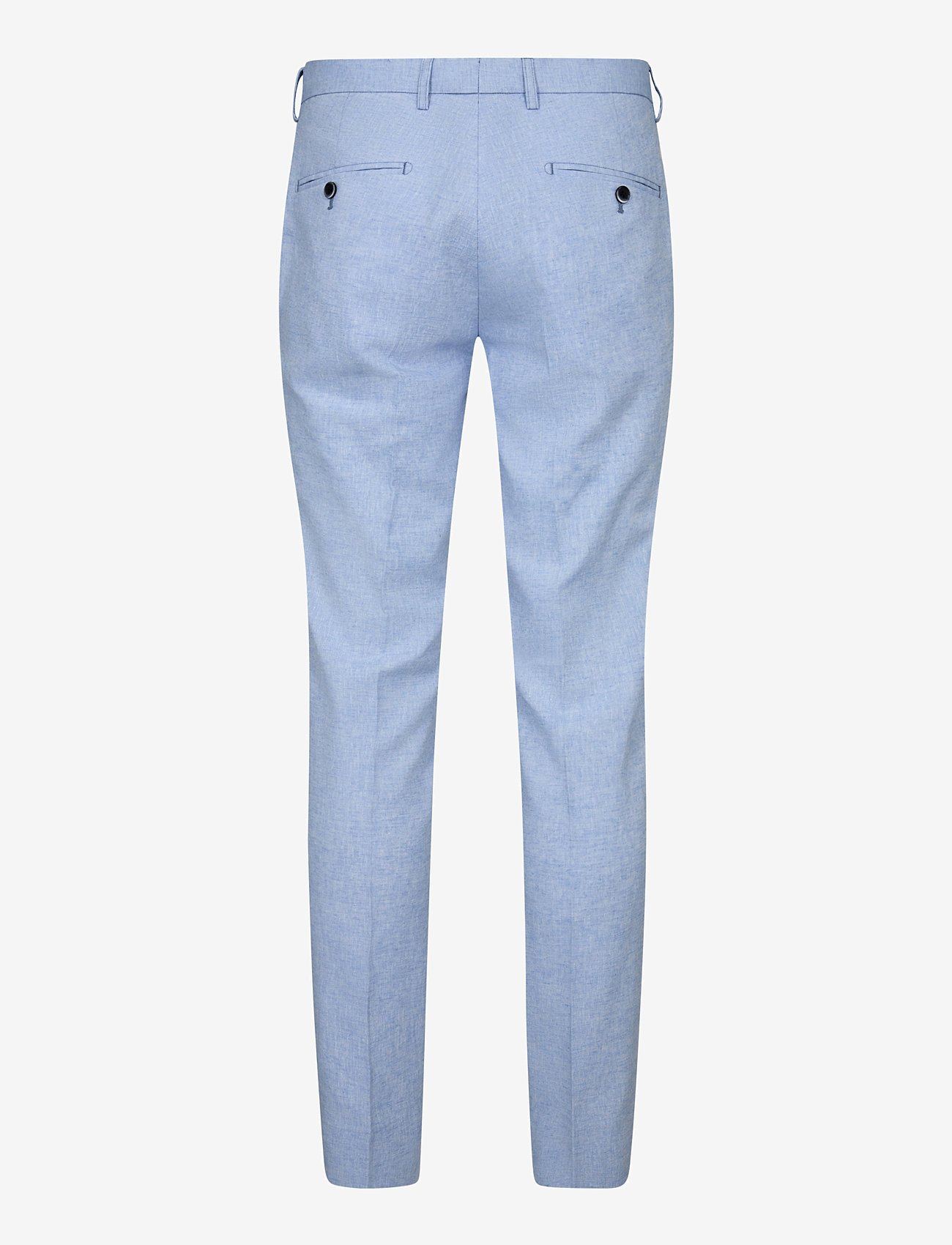 Bruun & Stengade - BS Pollino Classic Fit Suit Pants - linased ülikonnapüksid - light blue - 2