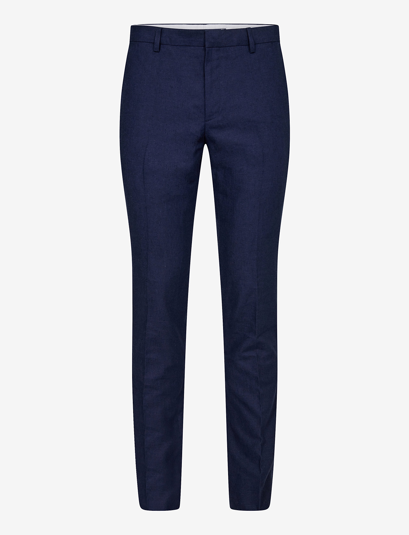 Bruun & Stengade - BS Pollino Classic Fit Suit Pants - linen suit trousers - navy - 1