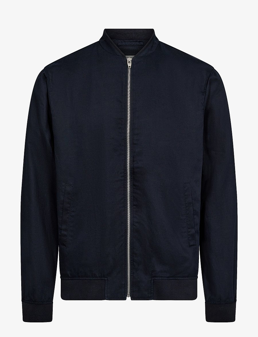 Bruun & Stengade - BS Izaro Regular Fit Jacket - kevadjoped - navy - 1