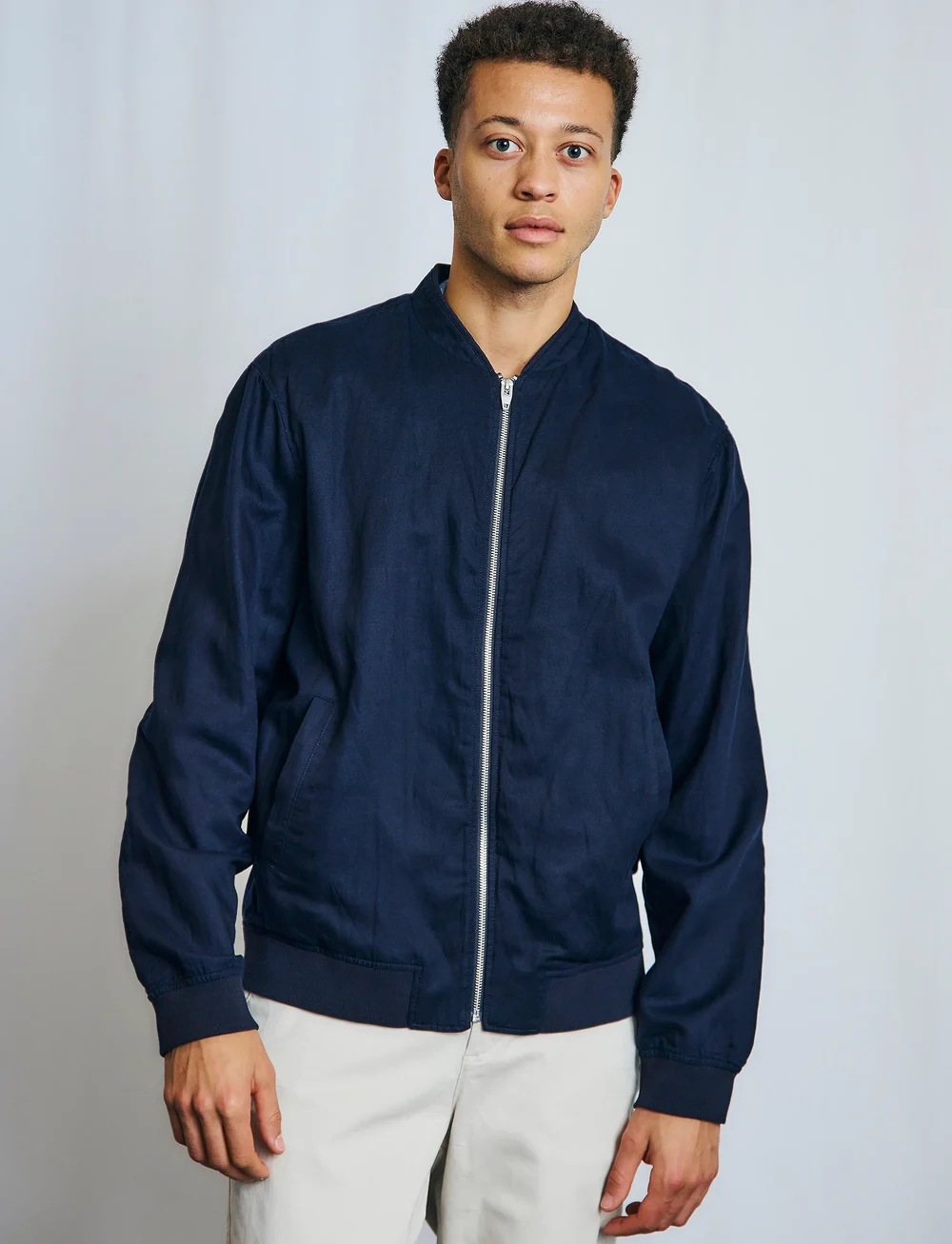 Bruun & Stengade - BS Izaro Regular Fit Jacket - höstjackor - navy - 0