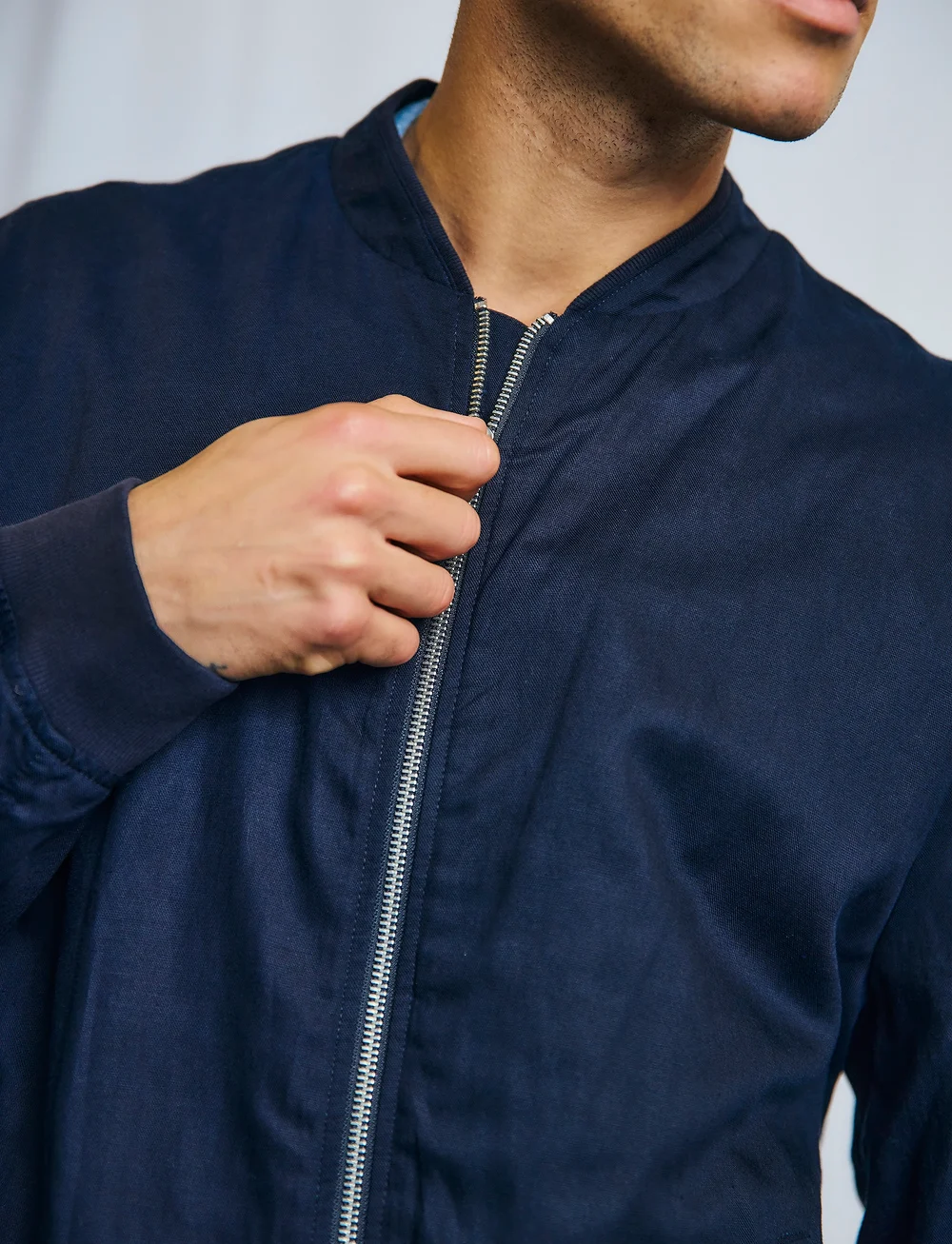 Bruun & Stengade - BS Izaro Regular Fit Jacket - höstjackor - navy - 5