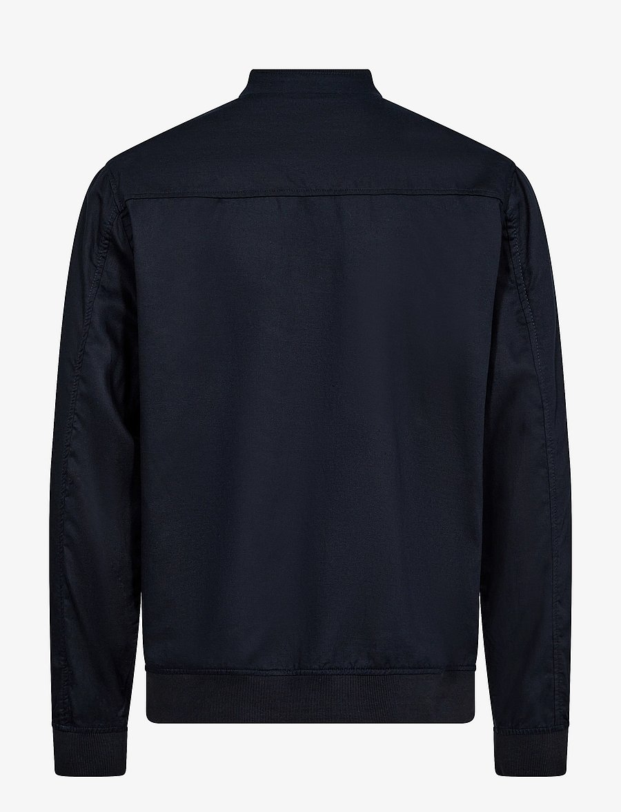 Bruun & Stengade - BS Izaro Regular Fit Jacket - kevadjoped - navy - 2