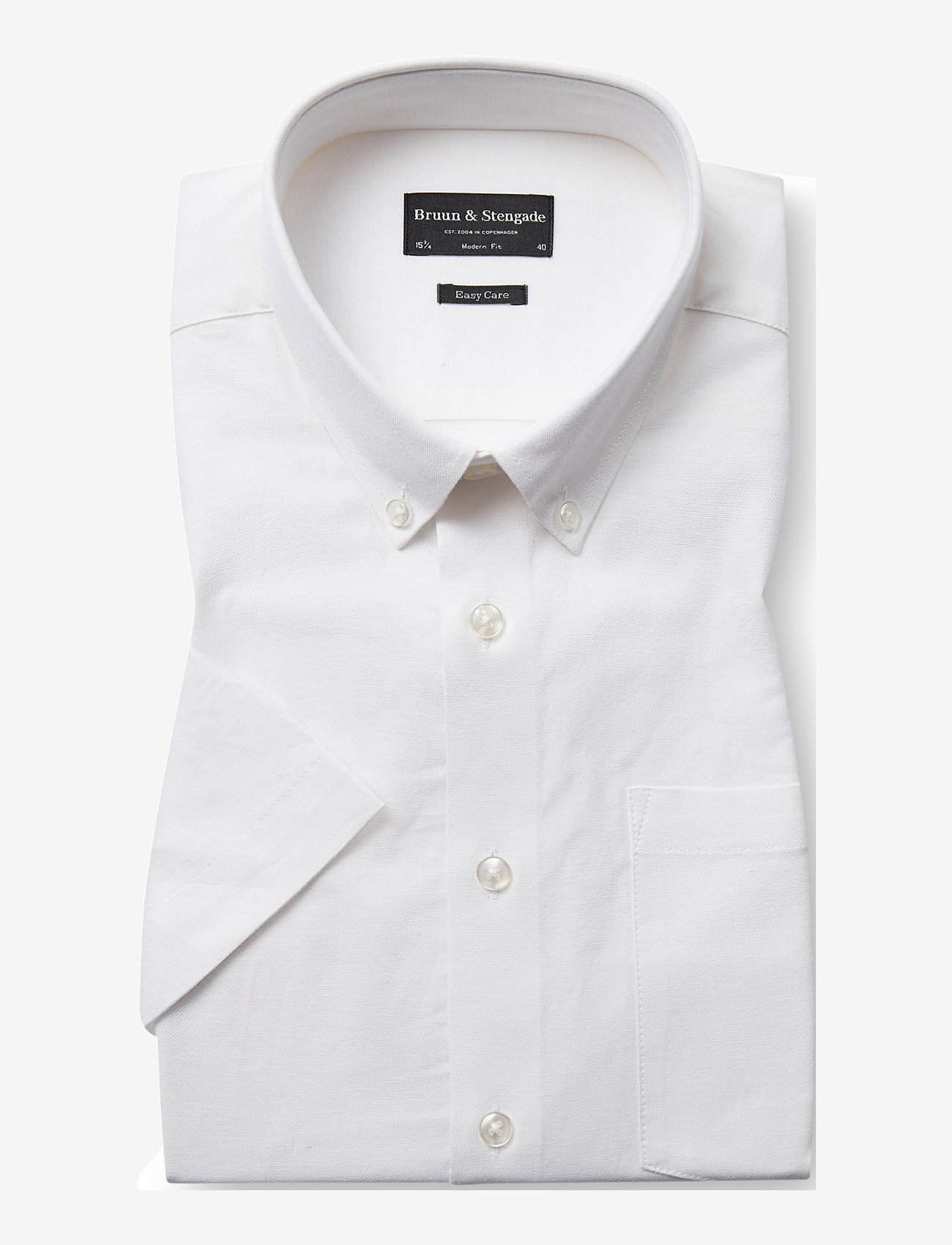 Bruun & Stengade - BS Nishioka Modern Fit Shirt - formelle hemden - white - 1