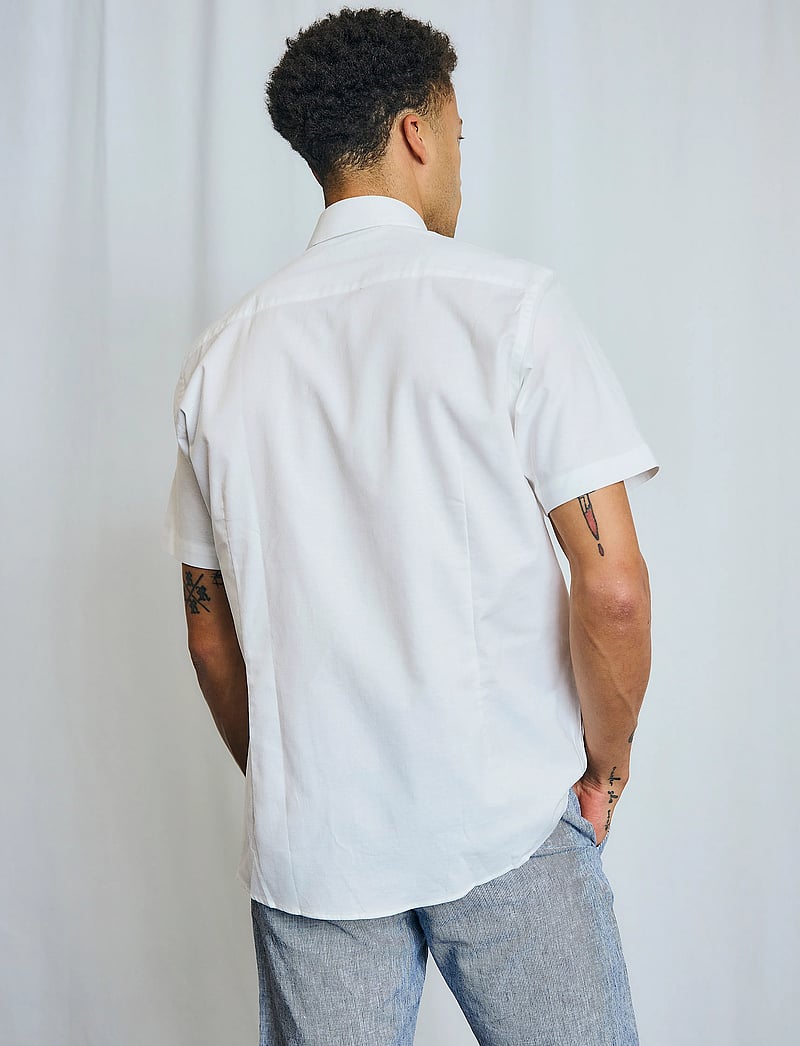 Bruun & Stengade - BS Nishioka Modern Fit Shirt - formelle hemden - white - 5