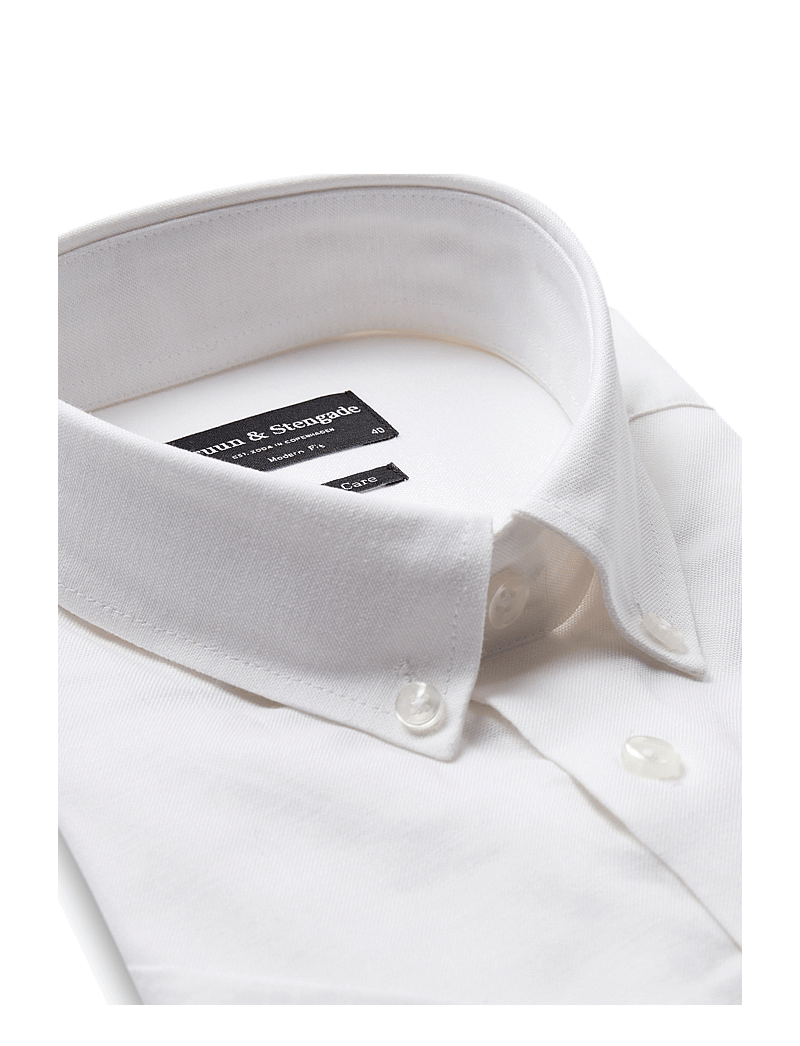 Bruun & Stengade - BS Nishioka Modern Fit Shirt - formelle hemden - white - 3