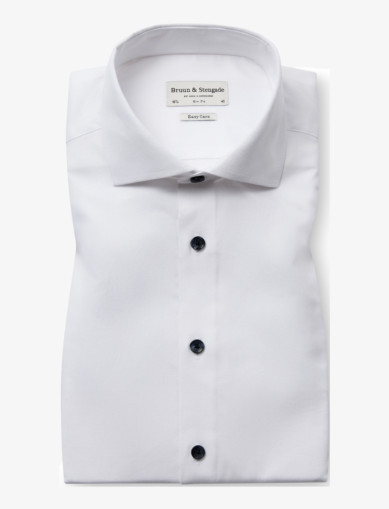 Bruun & Stengade - BS Zhang Slim Fit Shirt - white - 1