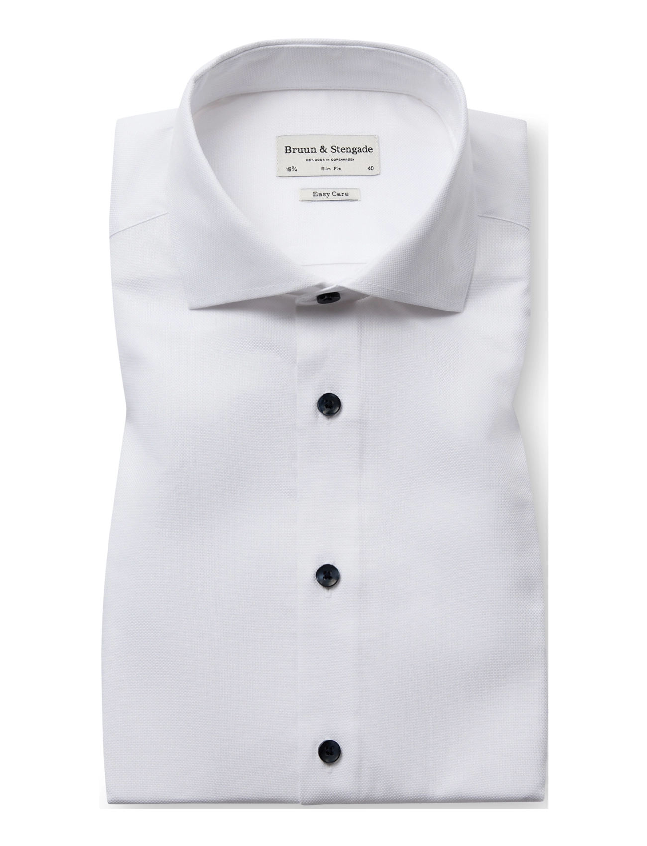 Bruun & Stengade - BS Zhang Slim Fit Shirt - white - 2