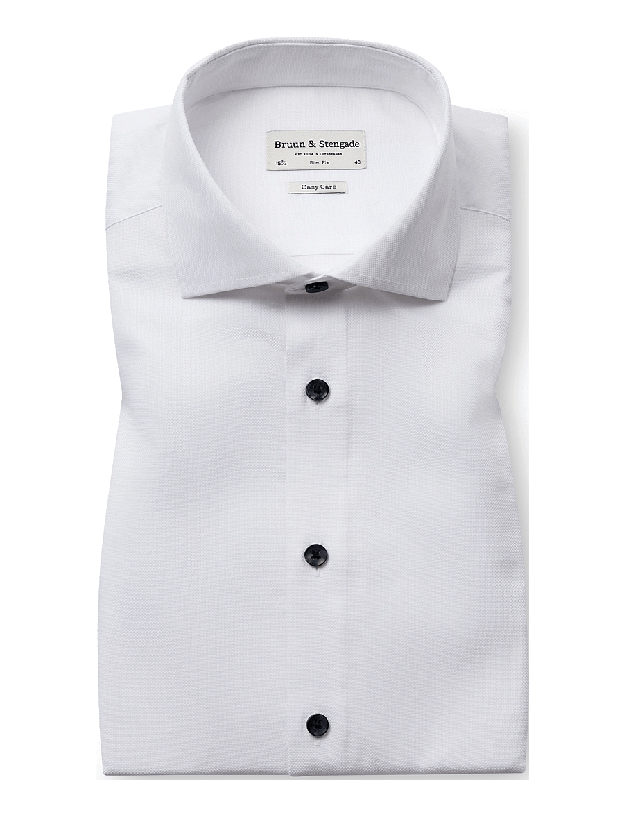 Bruun & Stengade - BS Zhang Slim Fit Shirt - white - 2