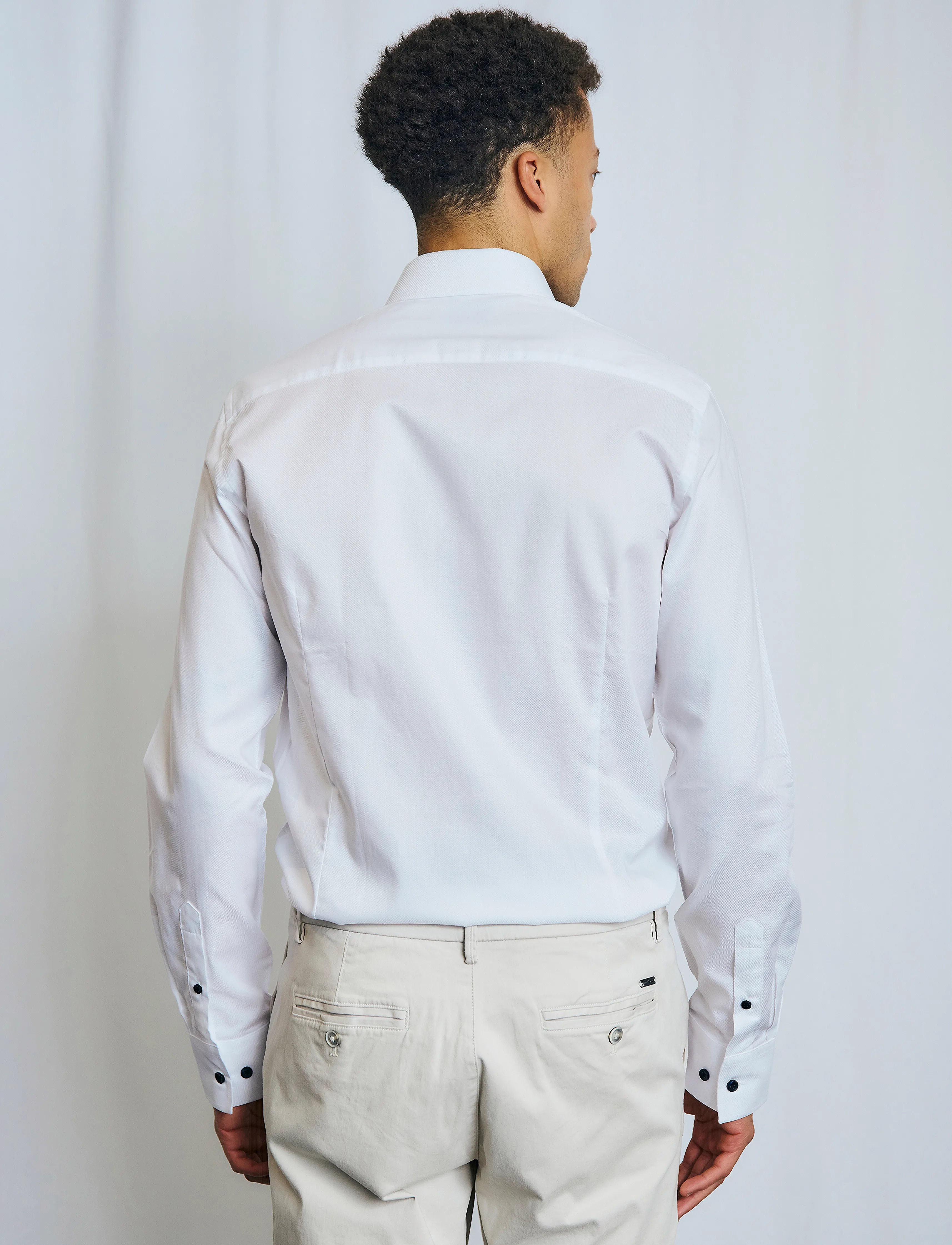Bruun & Stengade - BS Zhang Slim Fit Shirt - white - 5